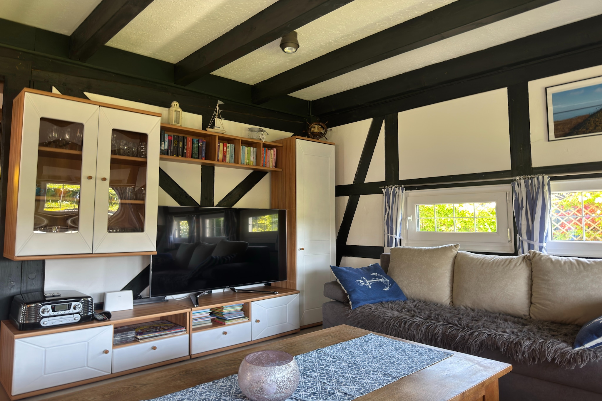 Anna´s Ferienhaus - Woonkamer