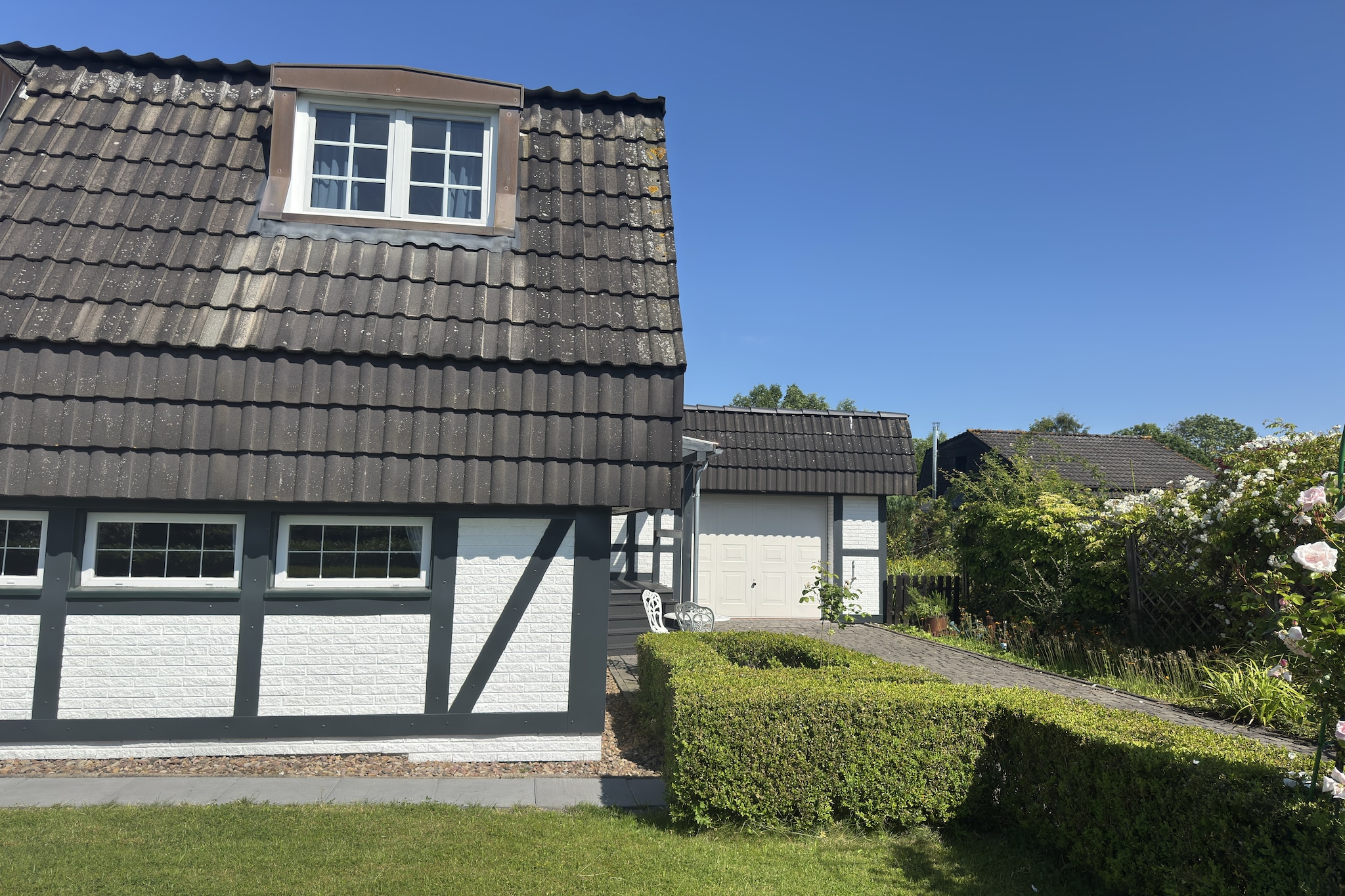 Anna´s Ferienhaus - Tuinen zomer