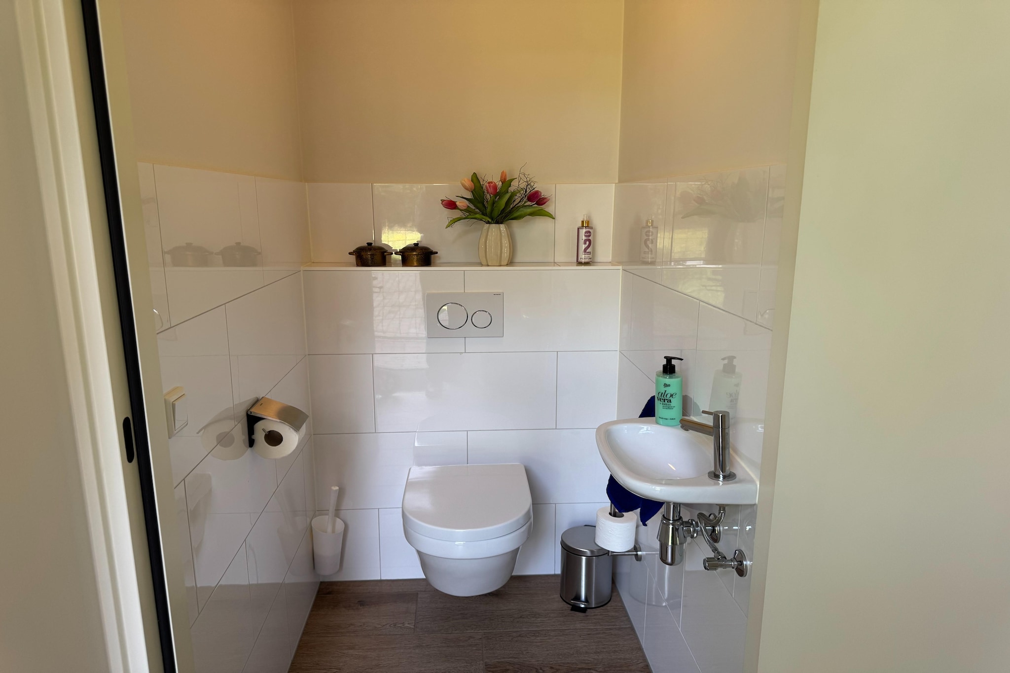 Gastenverblijf Langelshoes - Badkamer