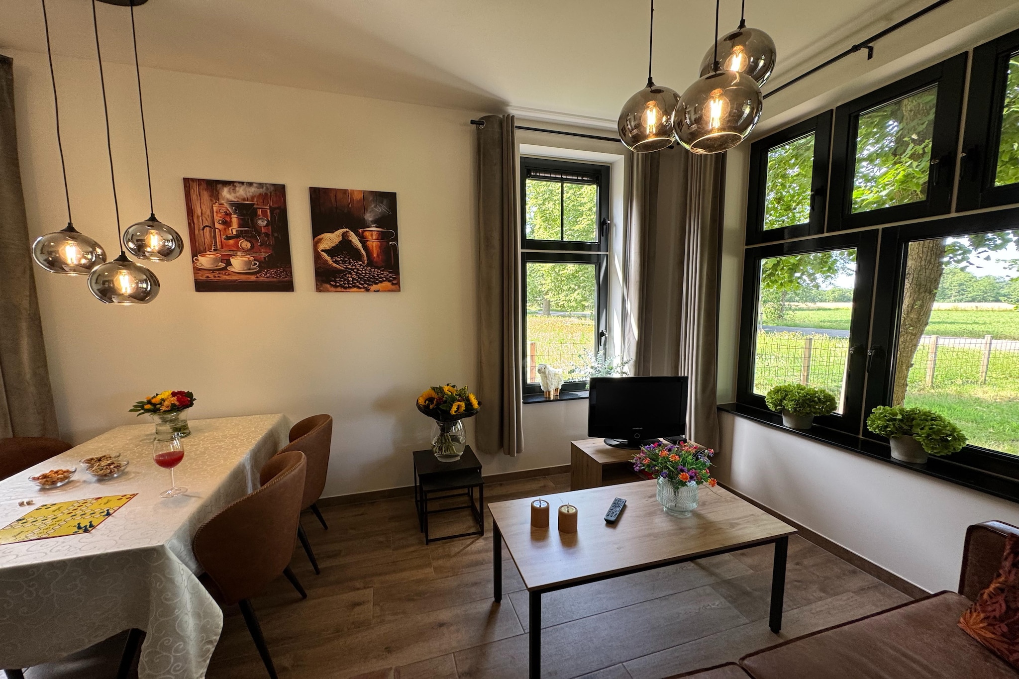 Gastenverblijf Langelshoes - Woonkamer