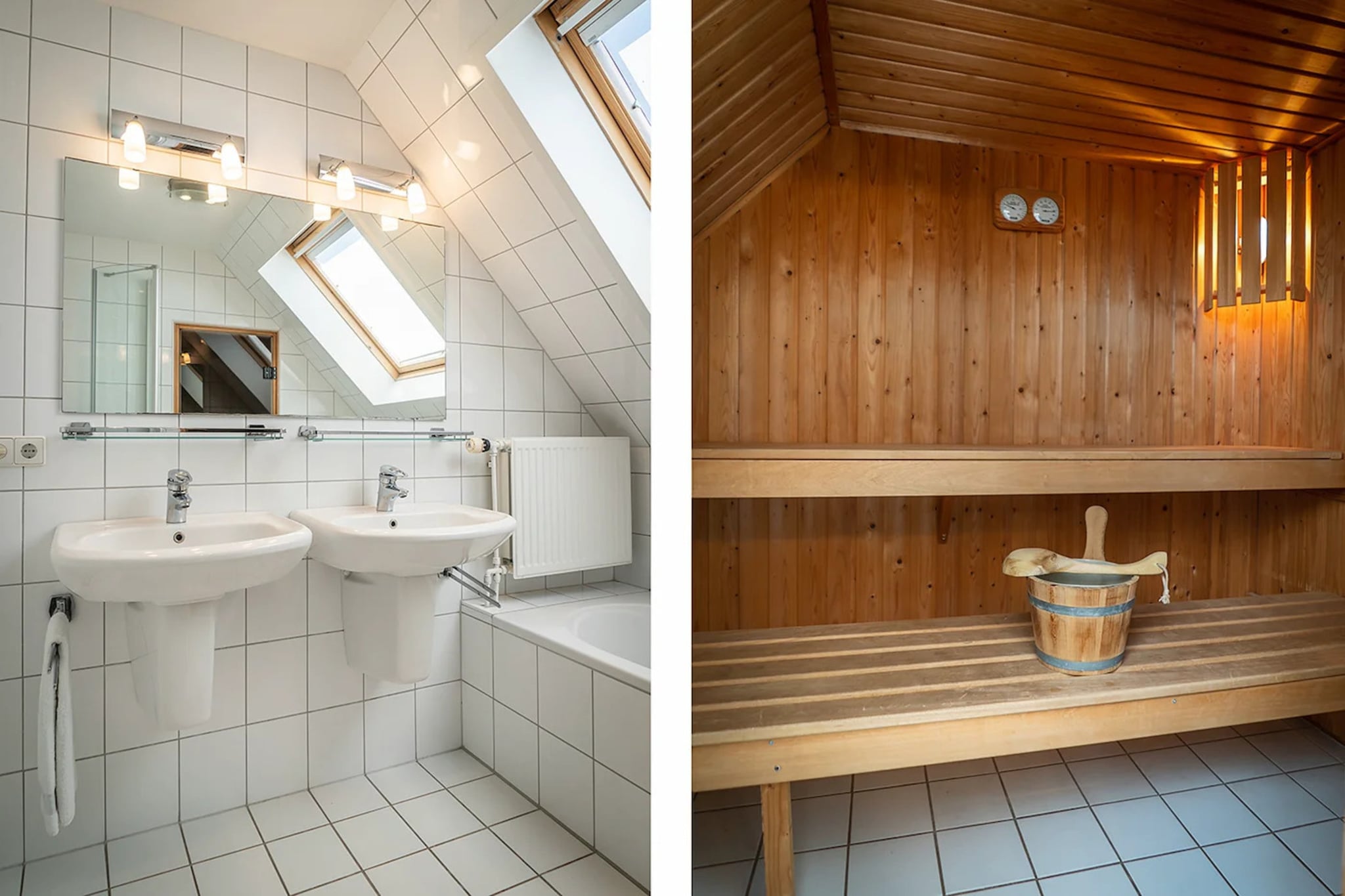 Luxury villa on the Wadden Island of Texel - Badezimmer