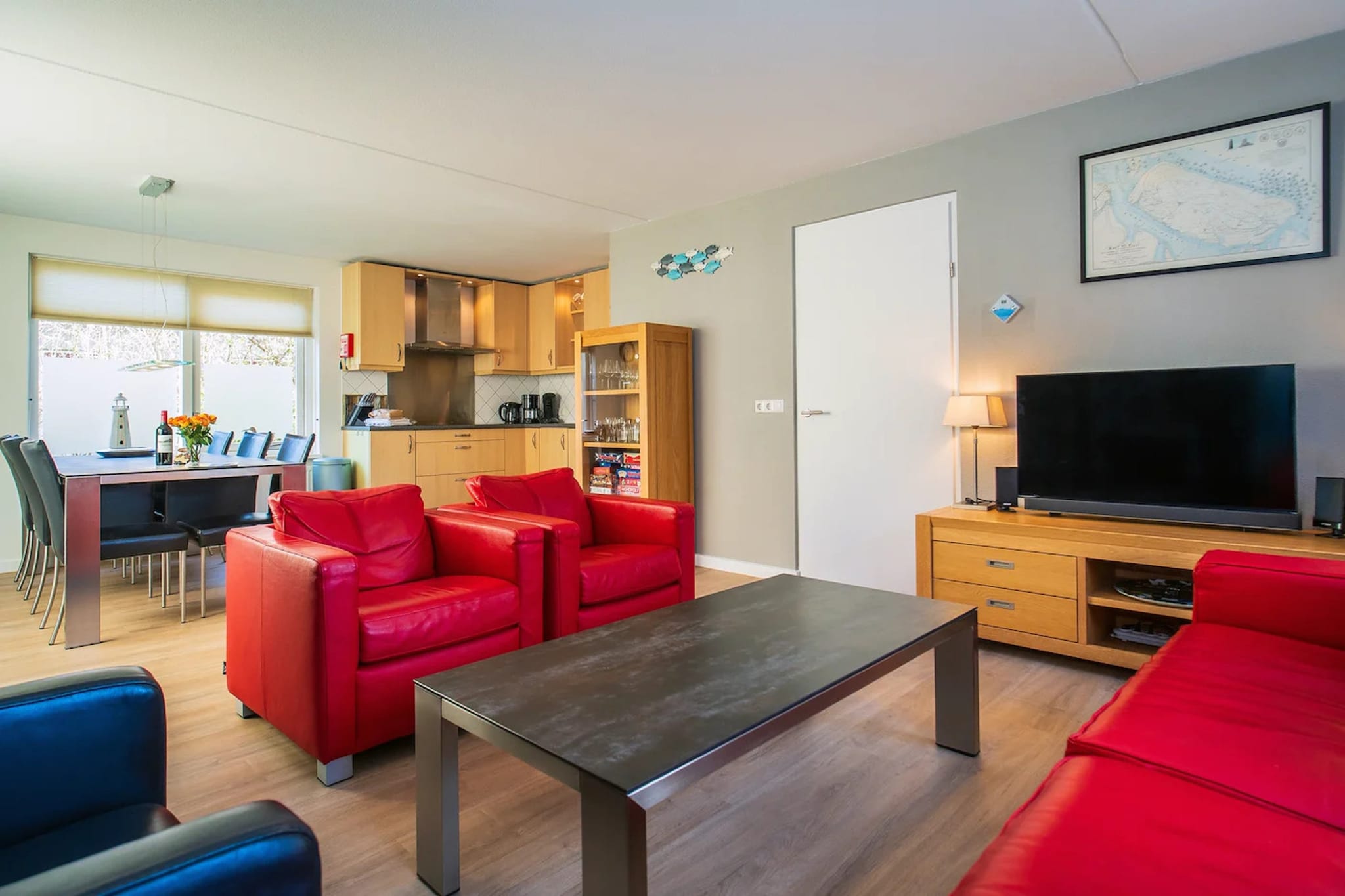 Luxury villa on the Wadden Island of Texel - Wohnzimmer