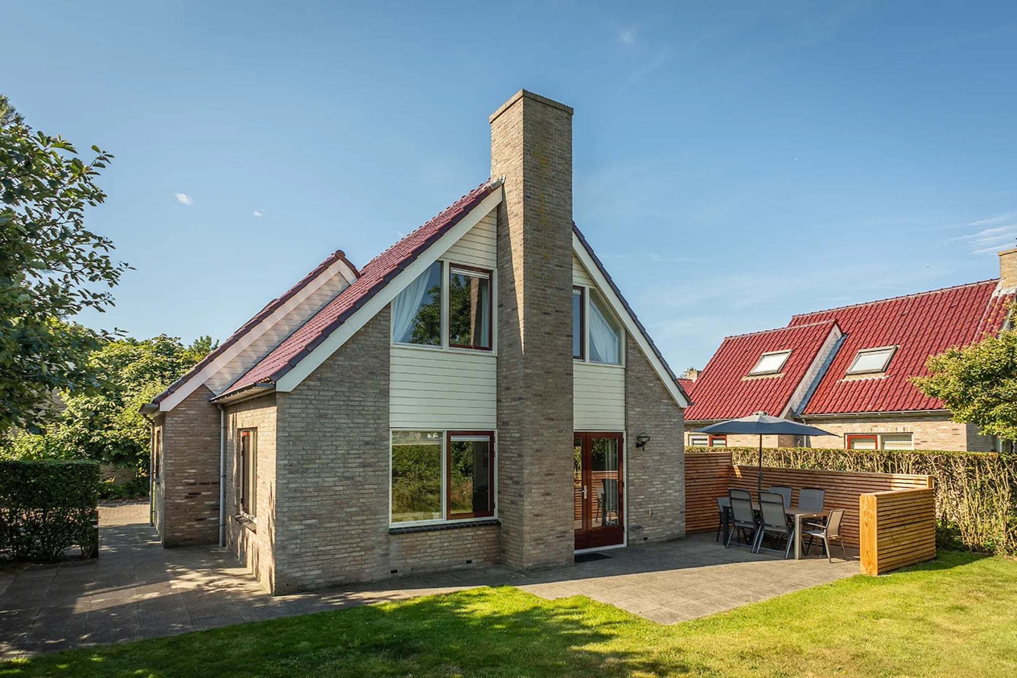 Luxury villa on the Wadden Island of Texel - Außenbereich Sommer