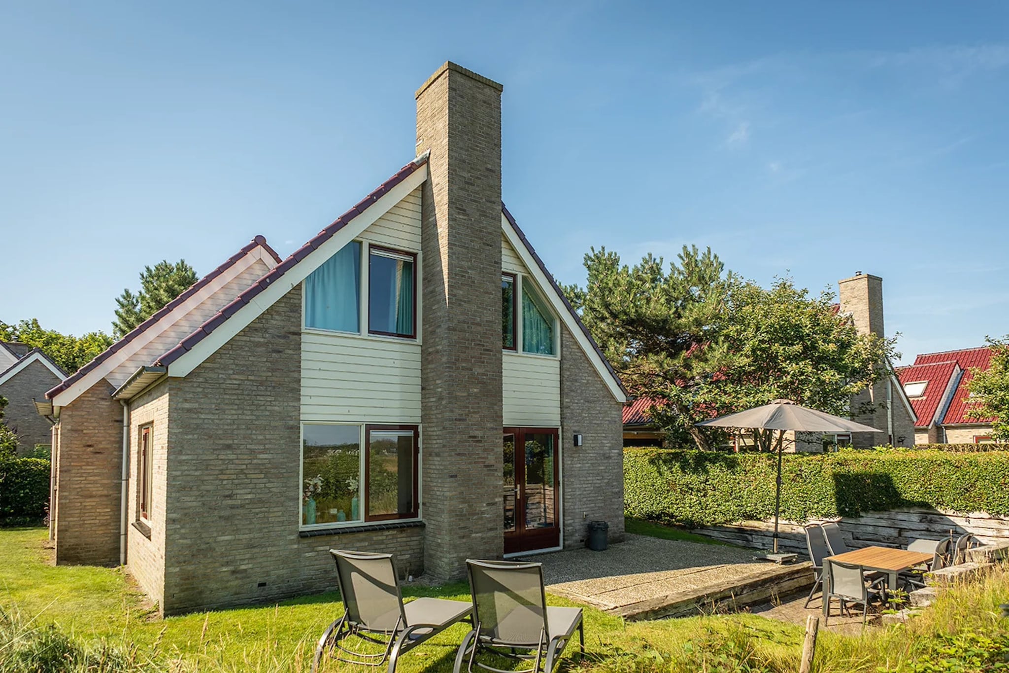 Luxury villa on the Wadden Island of Texel - Terrasse/Balkon