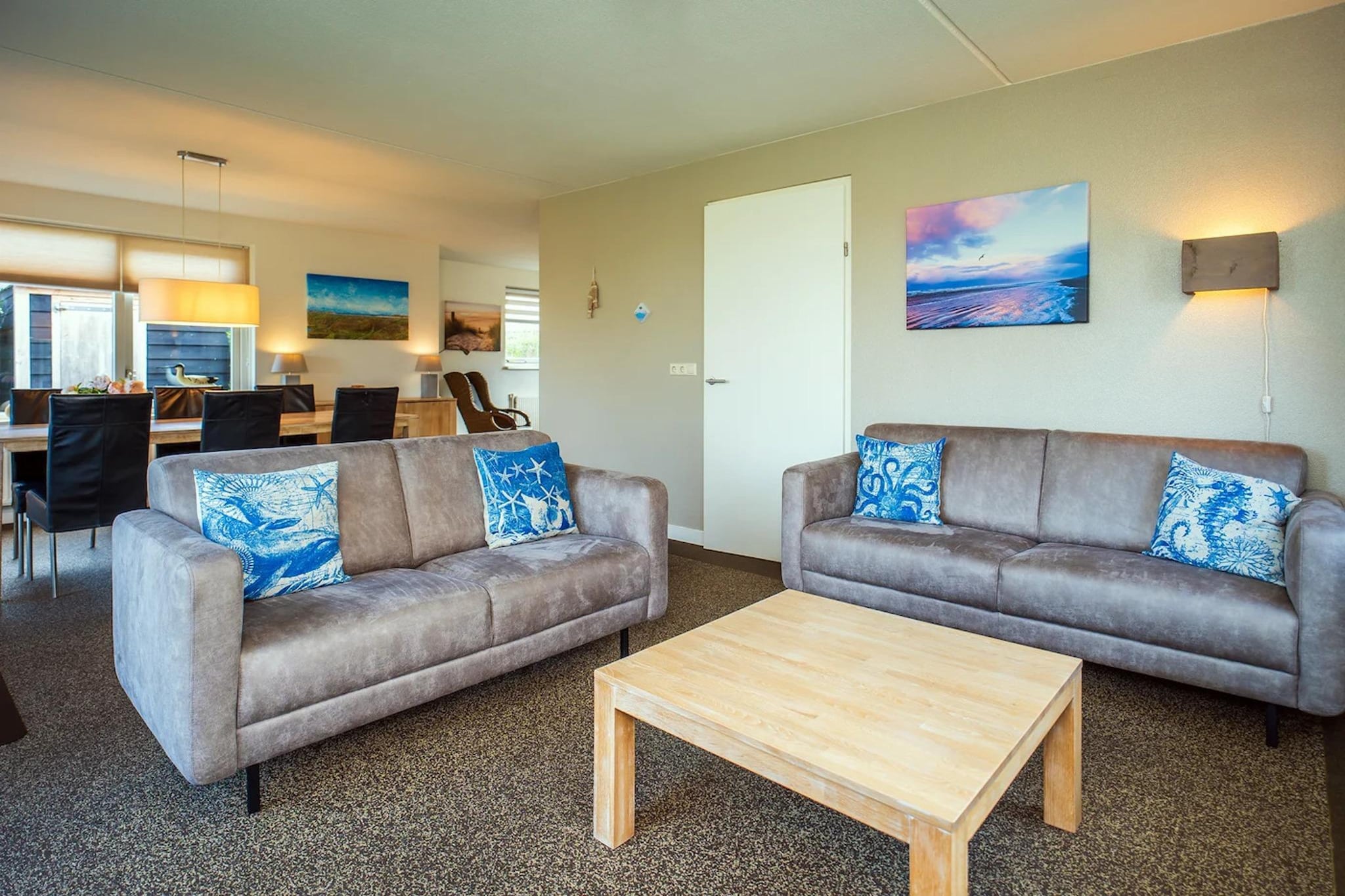 Luxury villa on the Wadden Island of Texel - Wohnzimmer