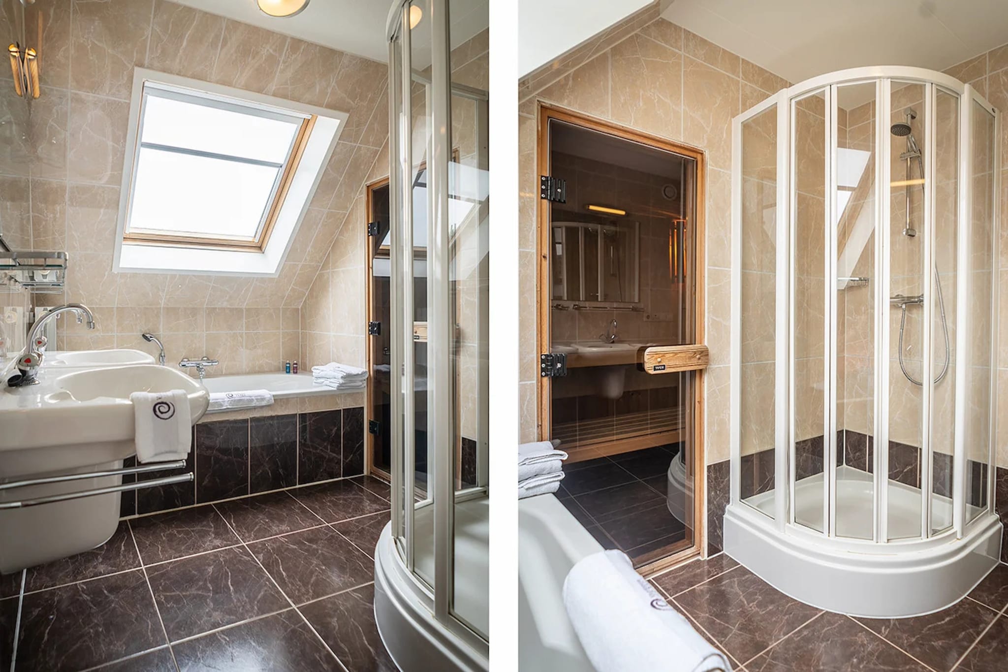 6-person luxury villa with 2 bathrooms on Texel - Badkamer