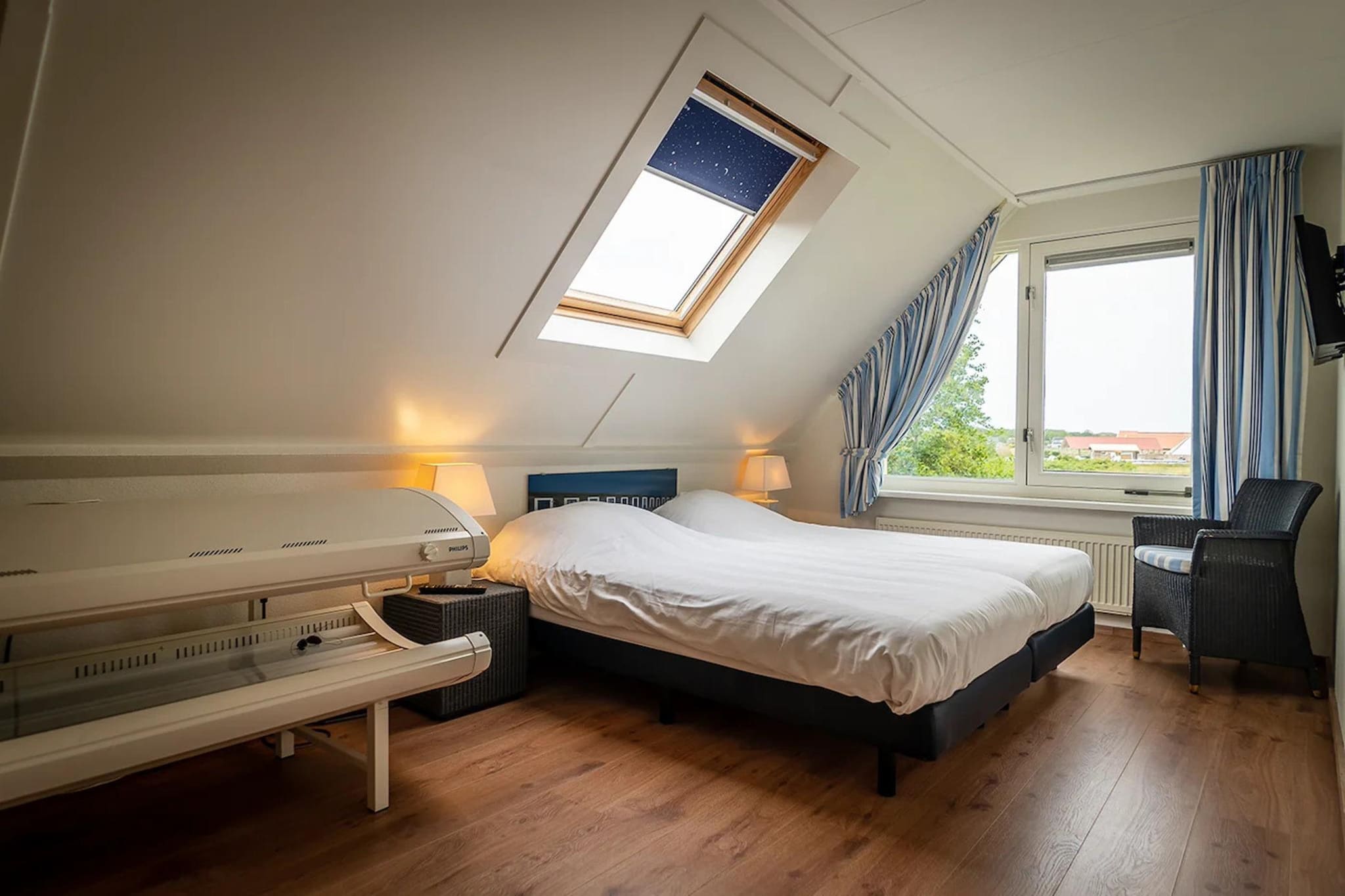 6-person luxury villa with 2 bathrooms on Texel - Slaapkamer
