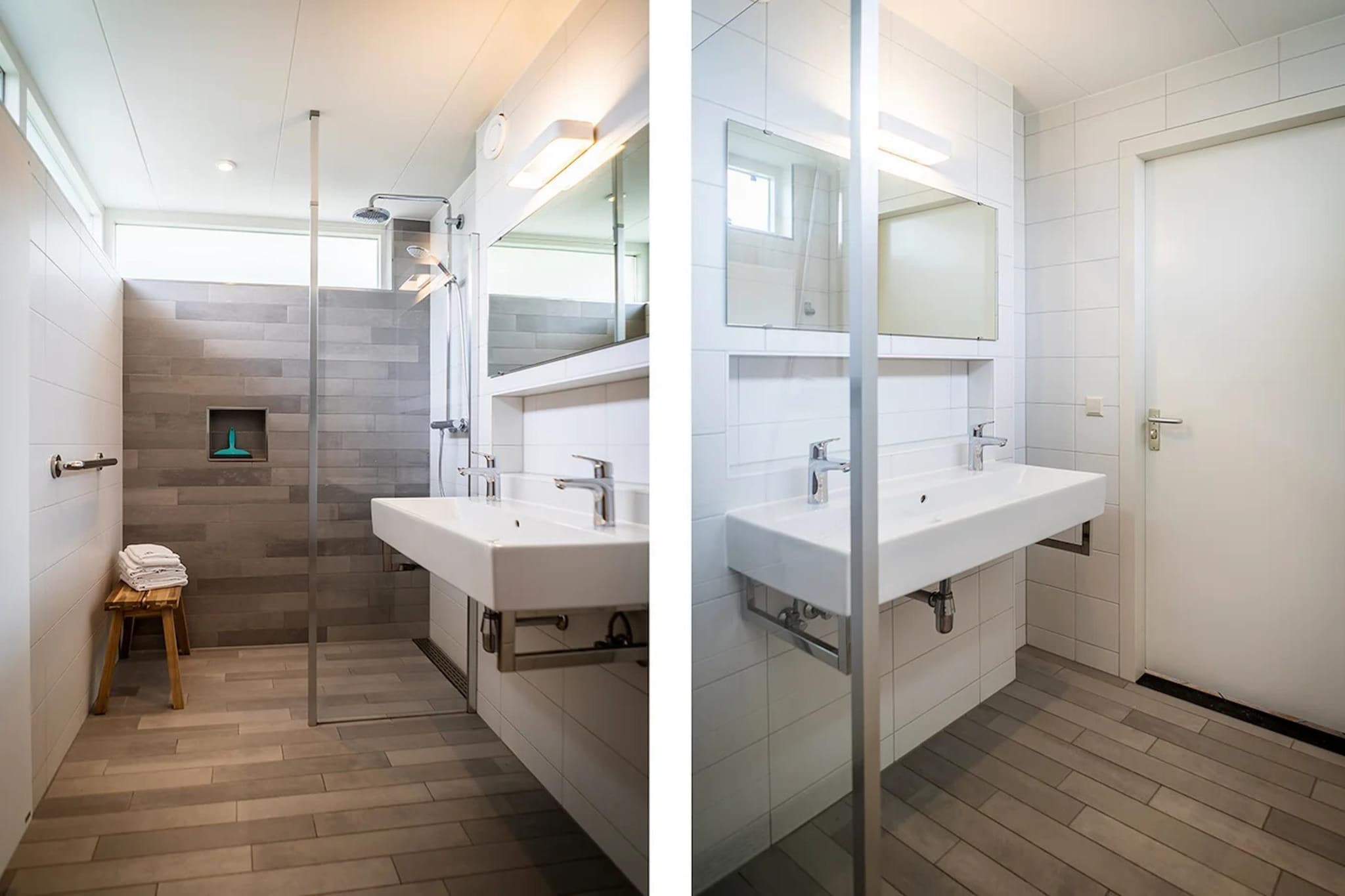 6-person luxury villa with 2 bathrooms on Texel - Badkamer