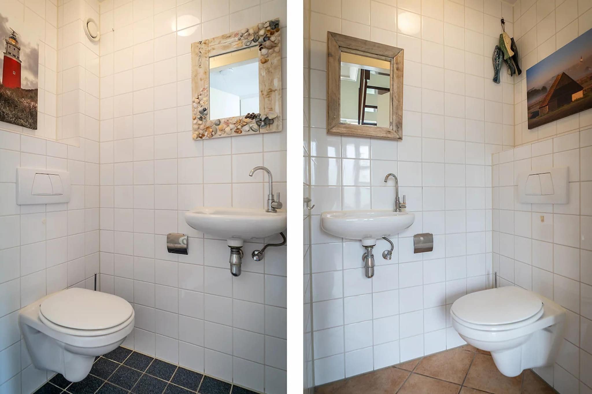 6-person luxury villa with 2 bathrooms on Texel - Badkamer