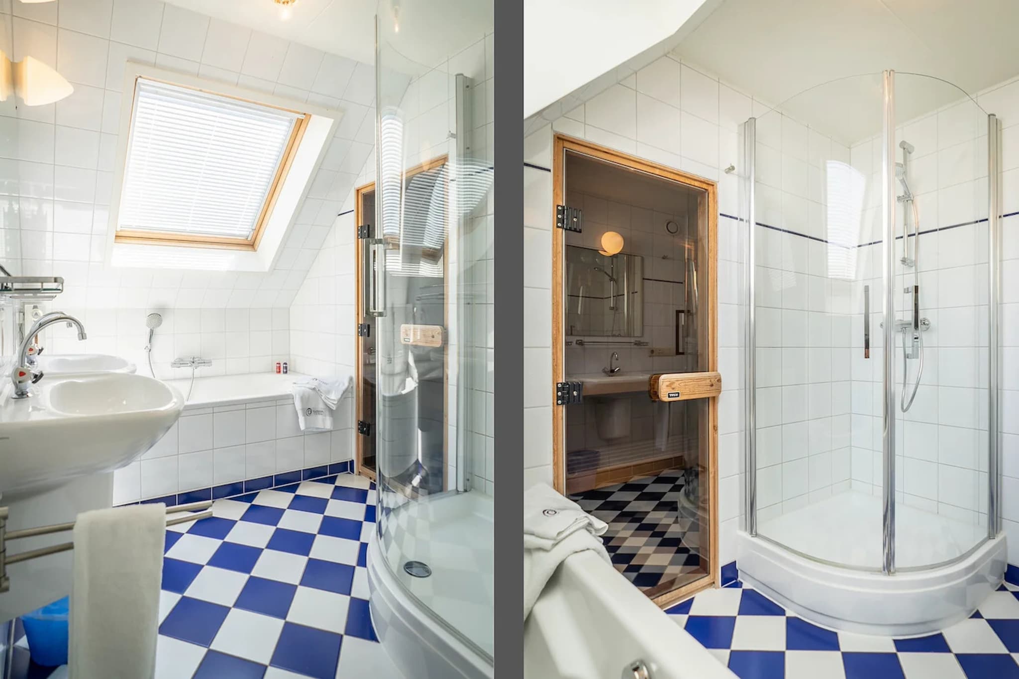 5-person luxury holiday villa on Texel - Badkamer