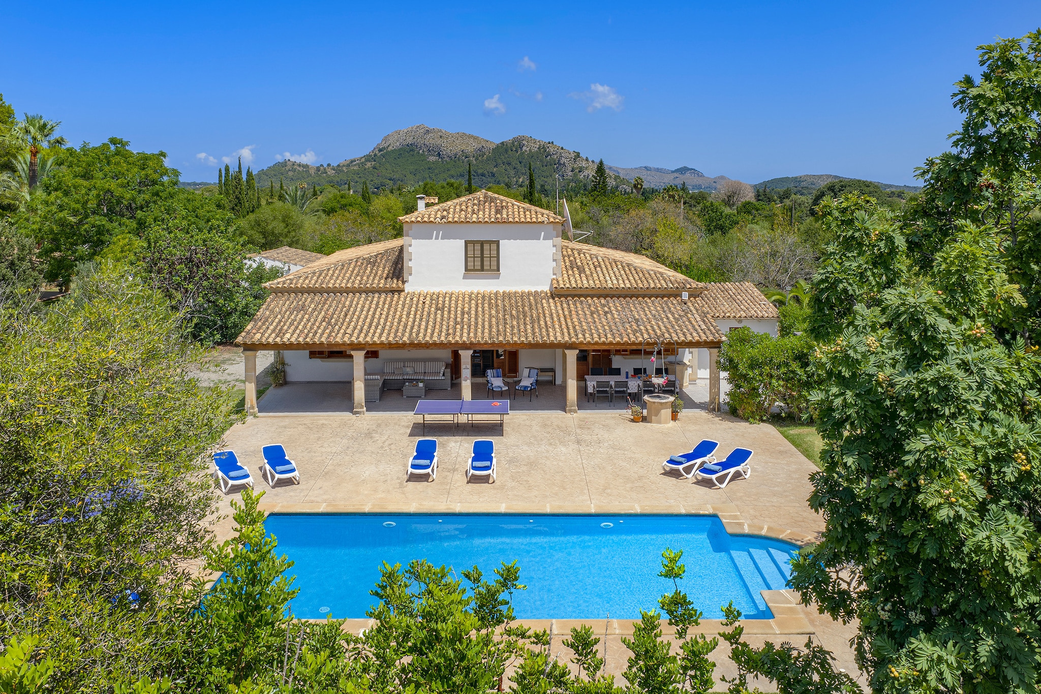 VILLA ORQUIDEA Ref: VP96 - Exterior in summer