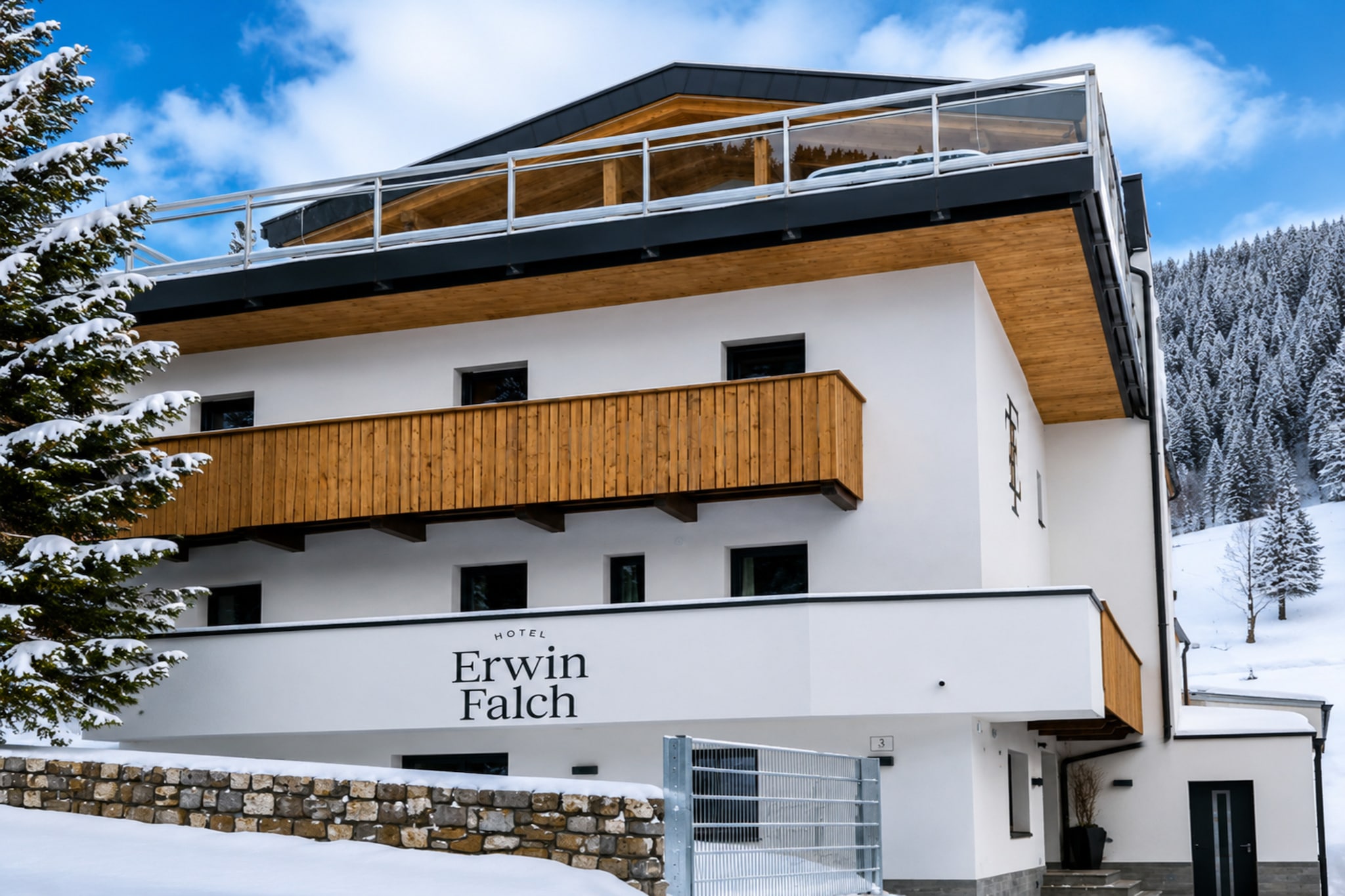 Apartment Falch 1 - Extérieur hiver