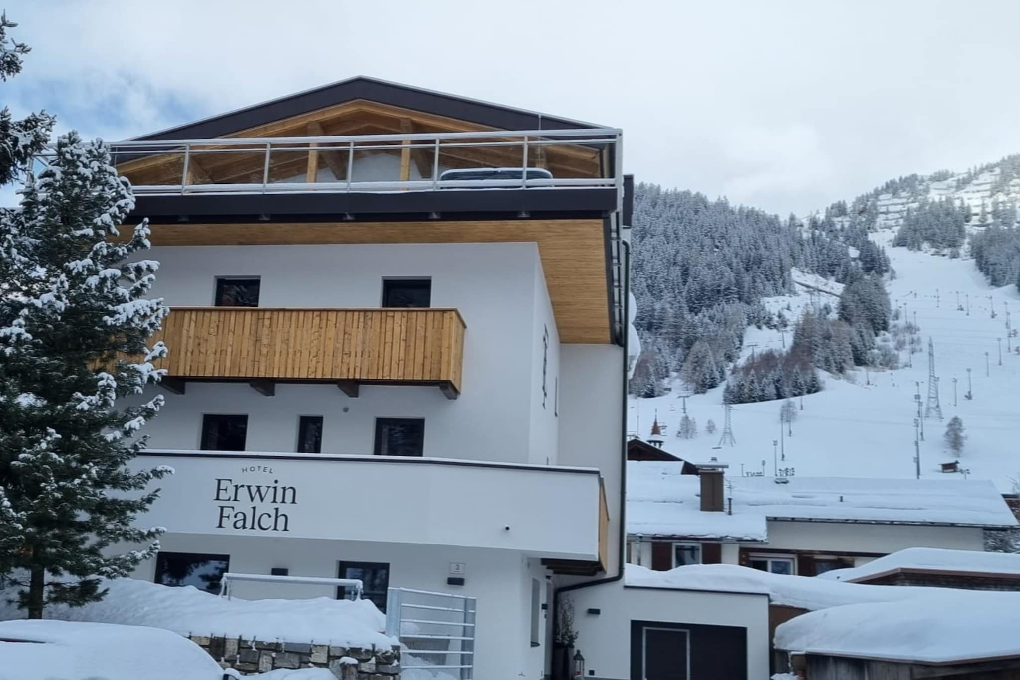 Apartment Falch 1 - Extérieur hiver