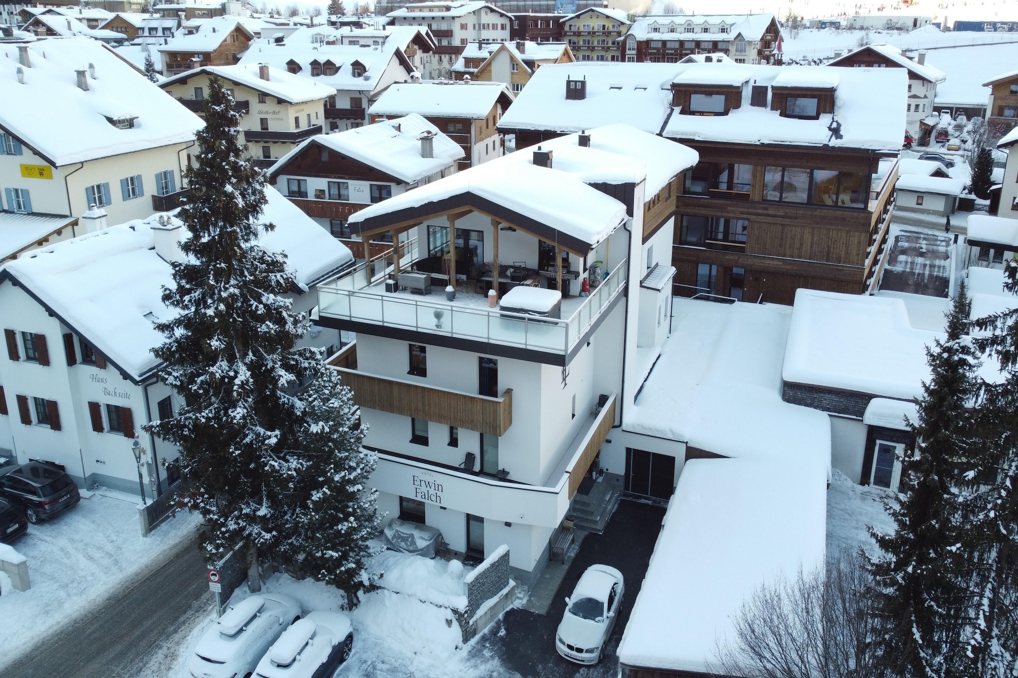Apartment Falch 3 - Extérieur hiver