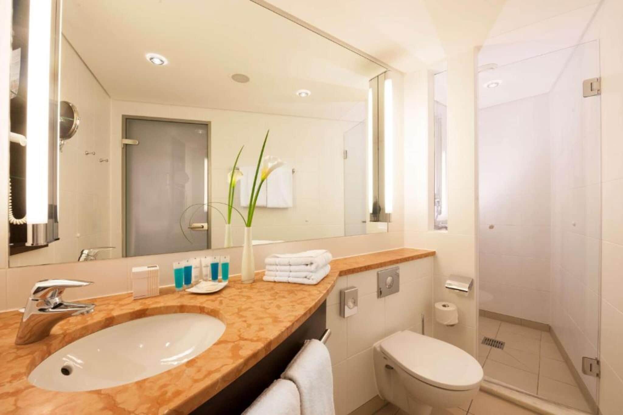 Dorint an der Kongresshalle Augsburg -Standard Single Room - Salle de bain