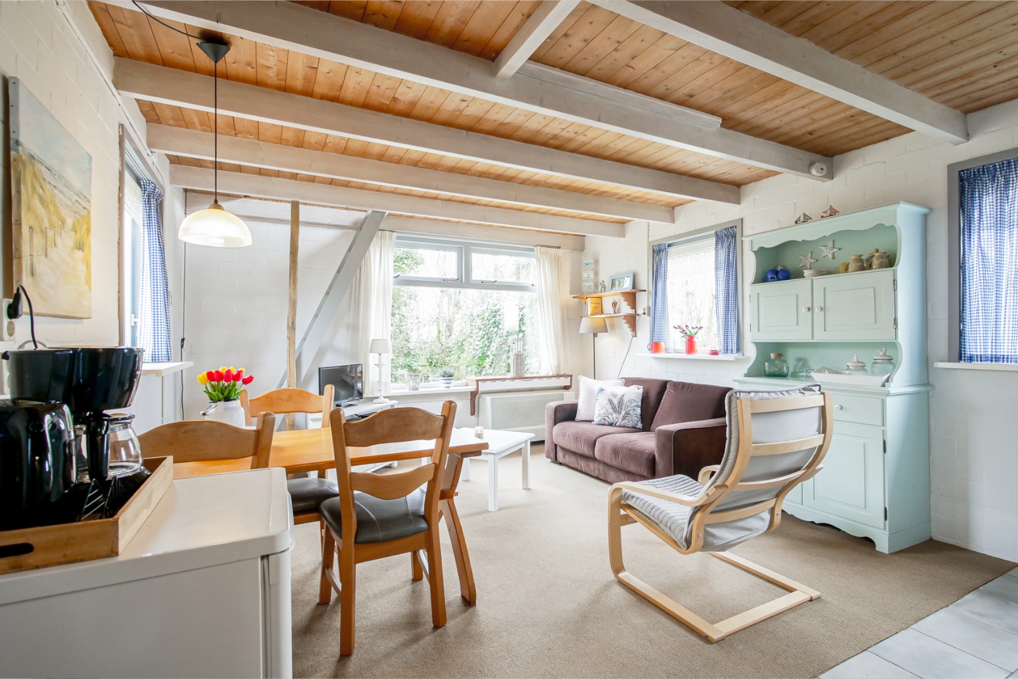 Vakantiehuisje Vloed - Salon