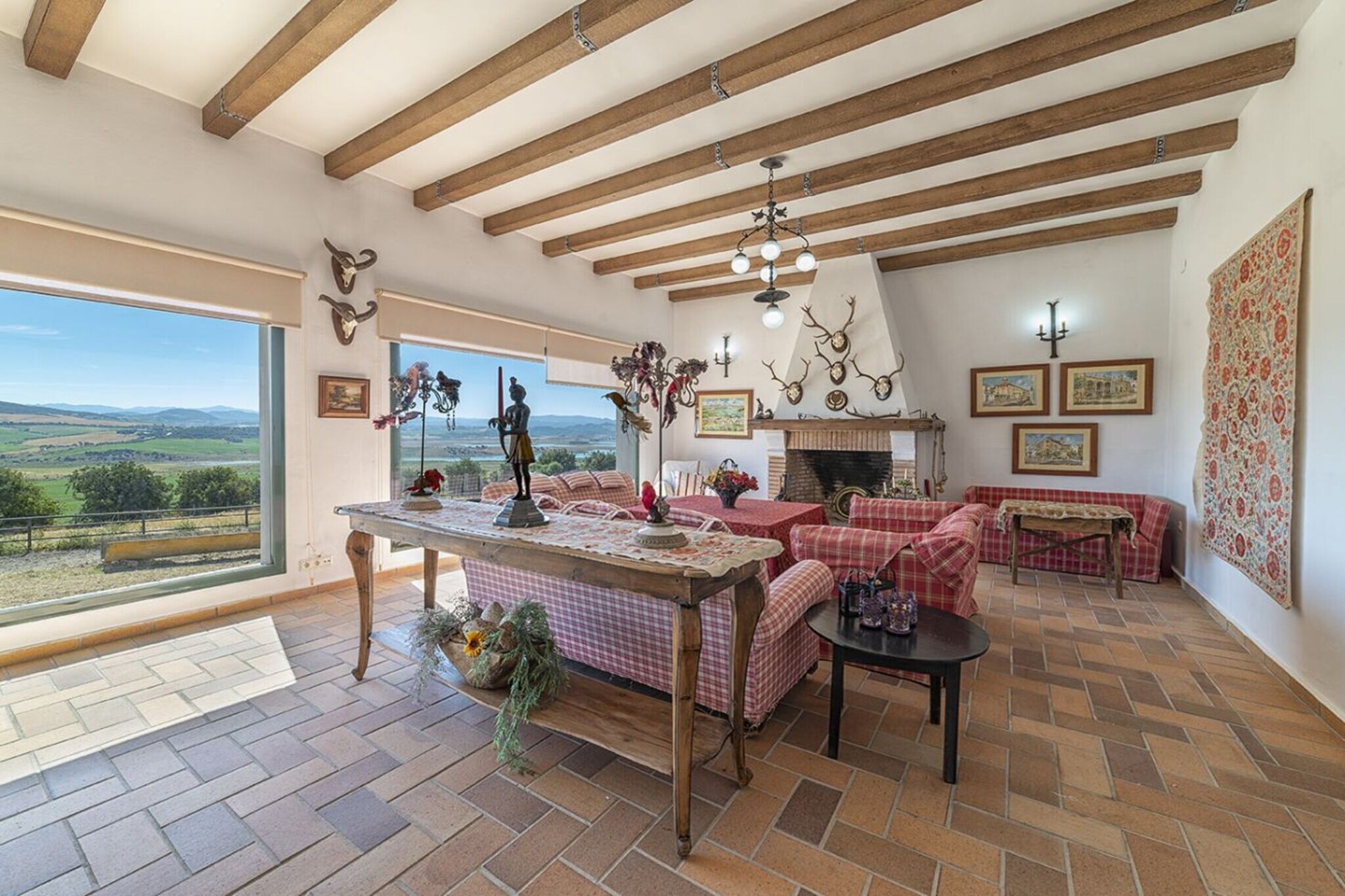 Cortijo Sierra y Lago - Woonkamer