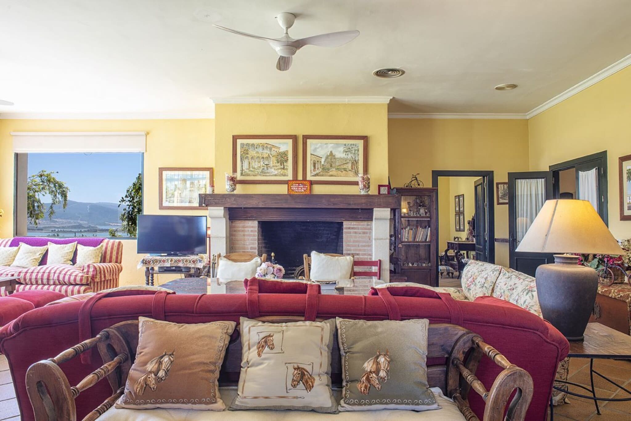 Cortijo Sierra y Lago - Woonkamer