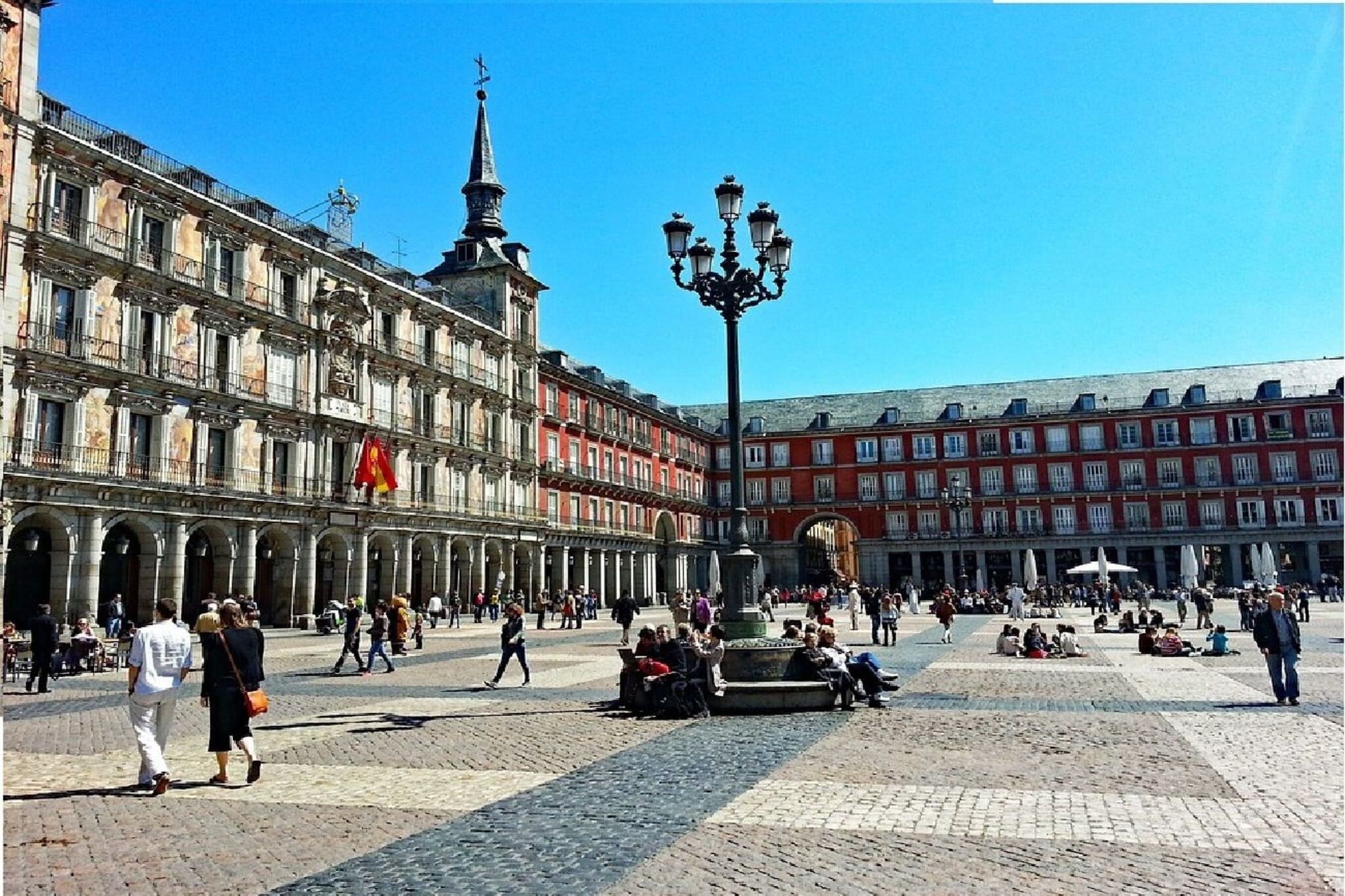 Gran Vía III - Gebieden zomer 5km