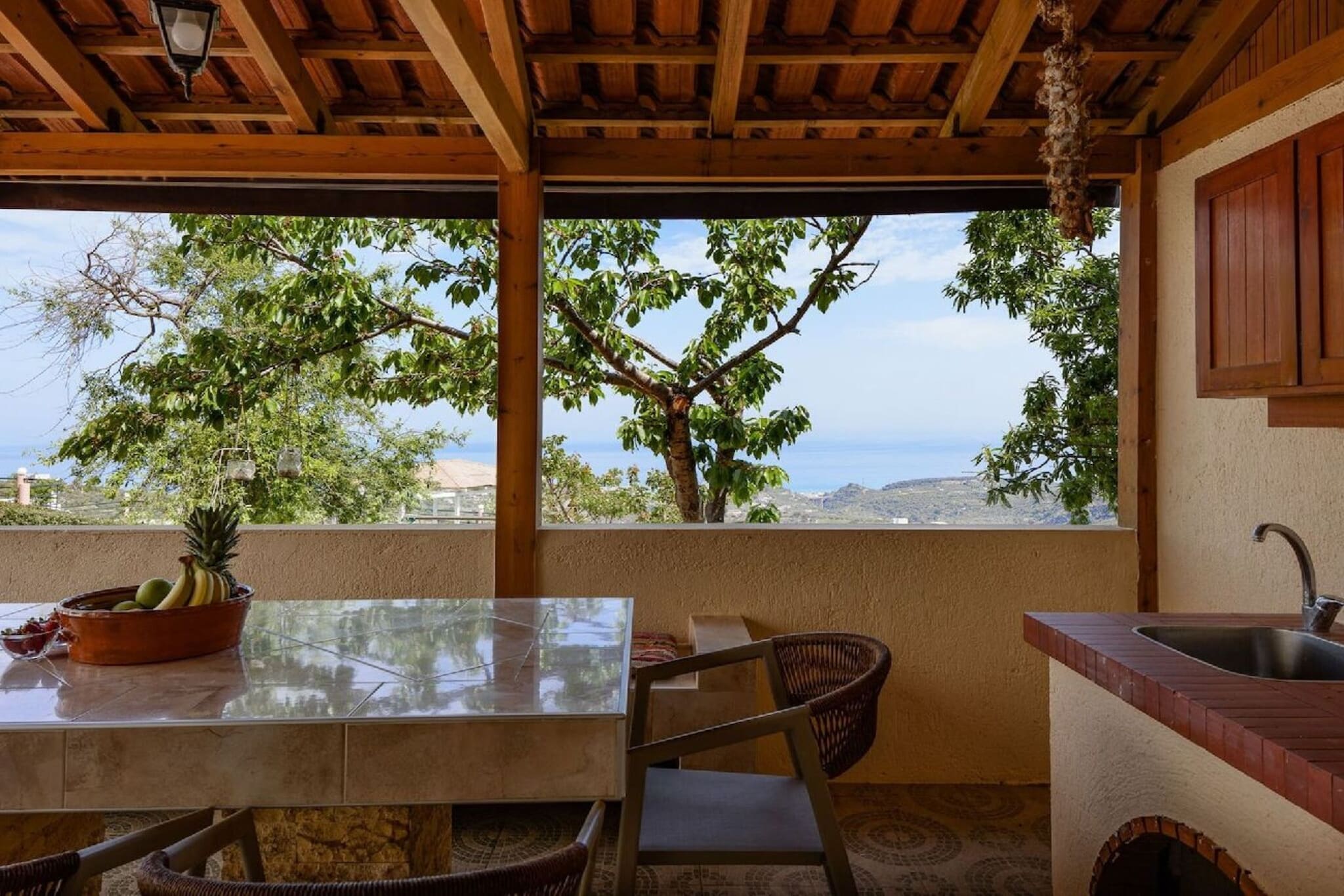 Halepa Hill - Terrasse / balcon