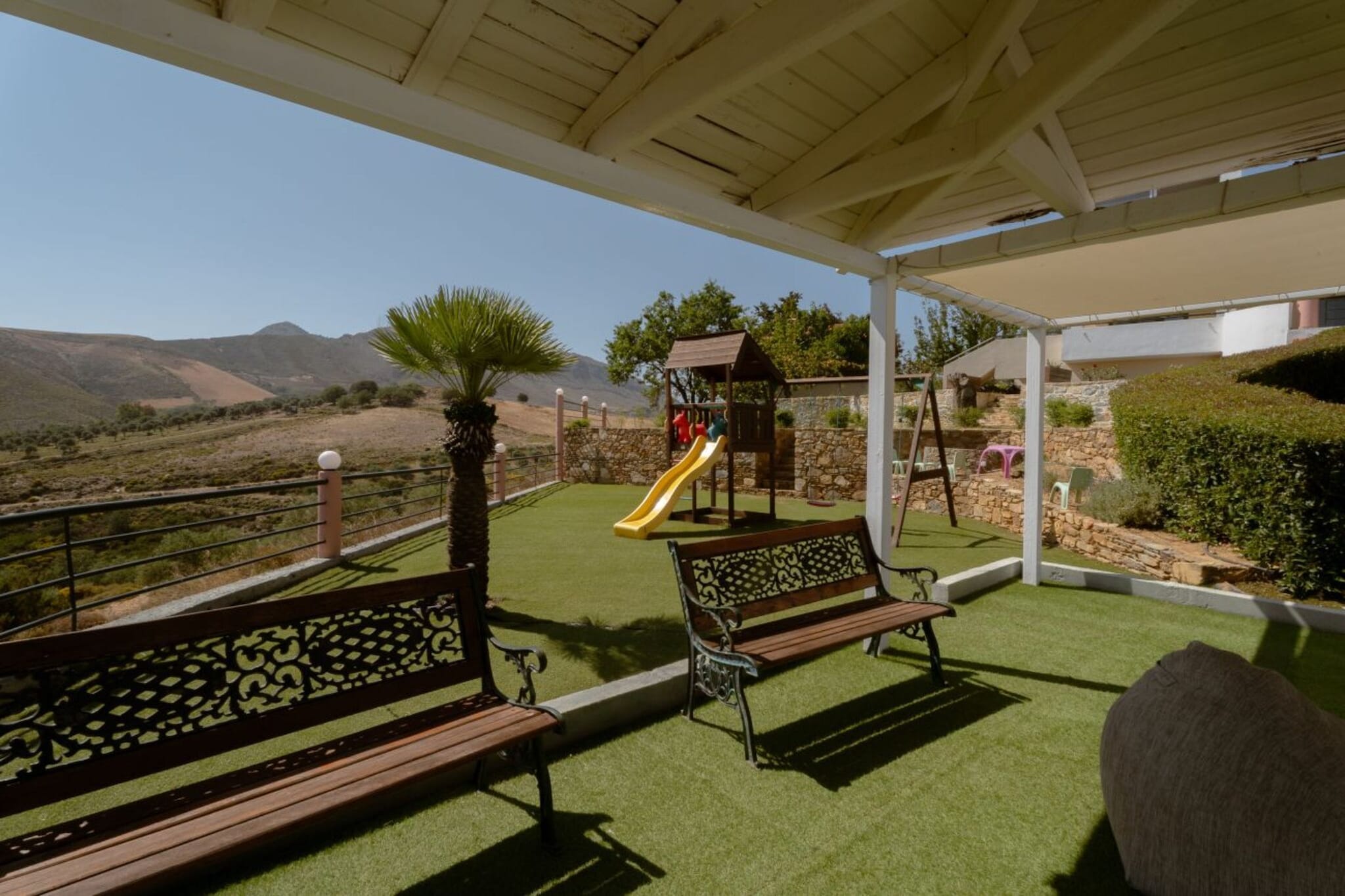 Halepa Hill - Terrasse / balcon