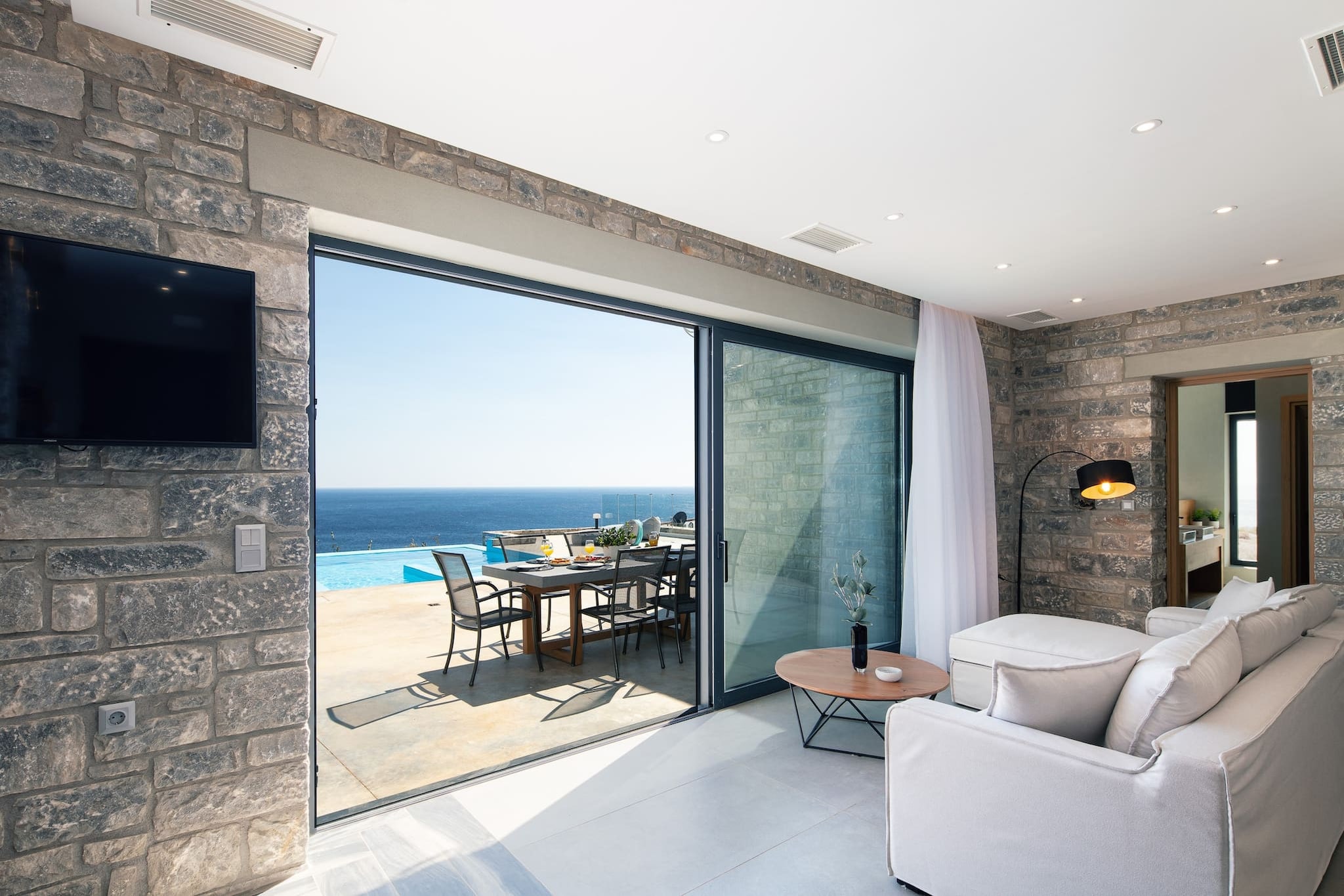 Prasonisi Villa I - Living room