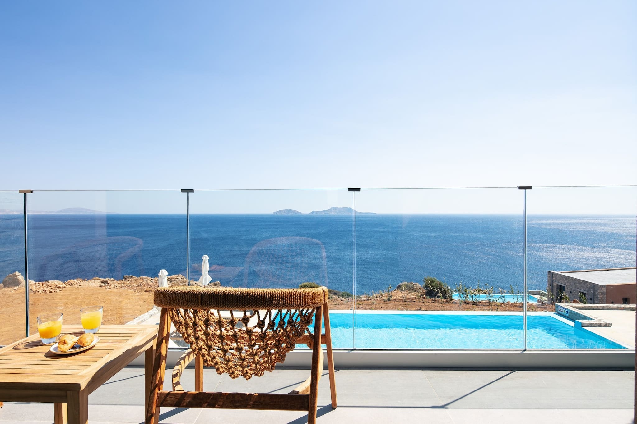 Prasonisi Villa I - Terrace balcony