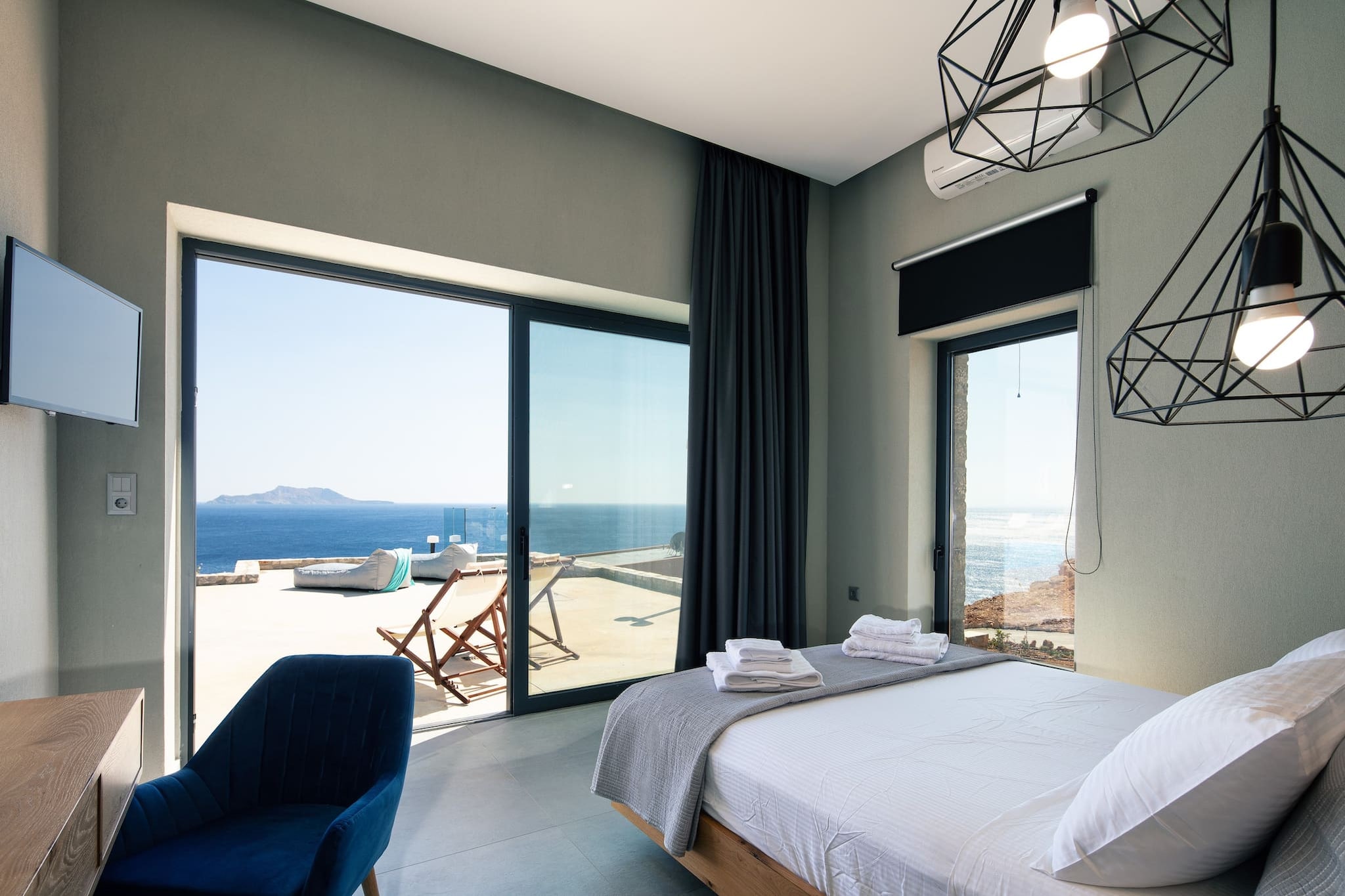 Prasonisi Villa I - Bedroom