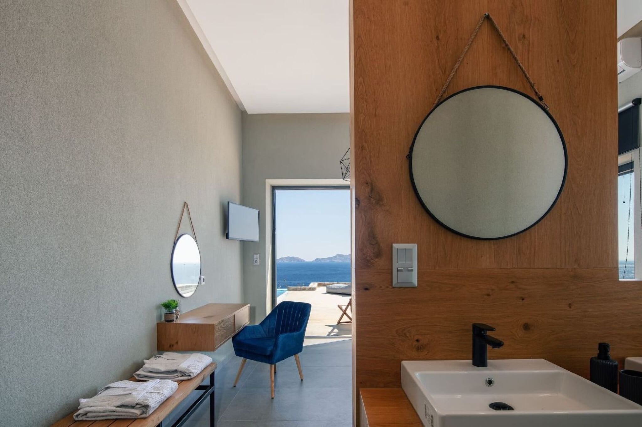 Prasonisi Villa I - Salle de bain