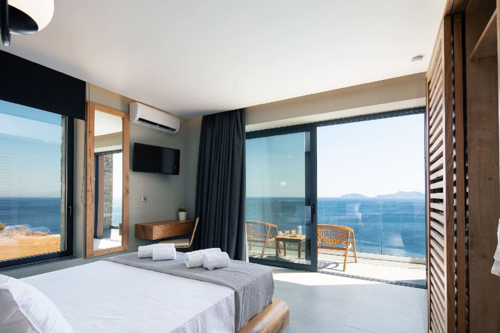 Prasonisi Villa I - Chambre