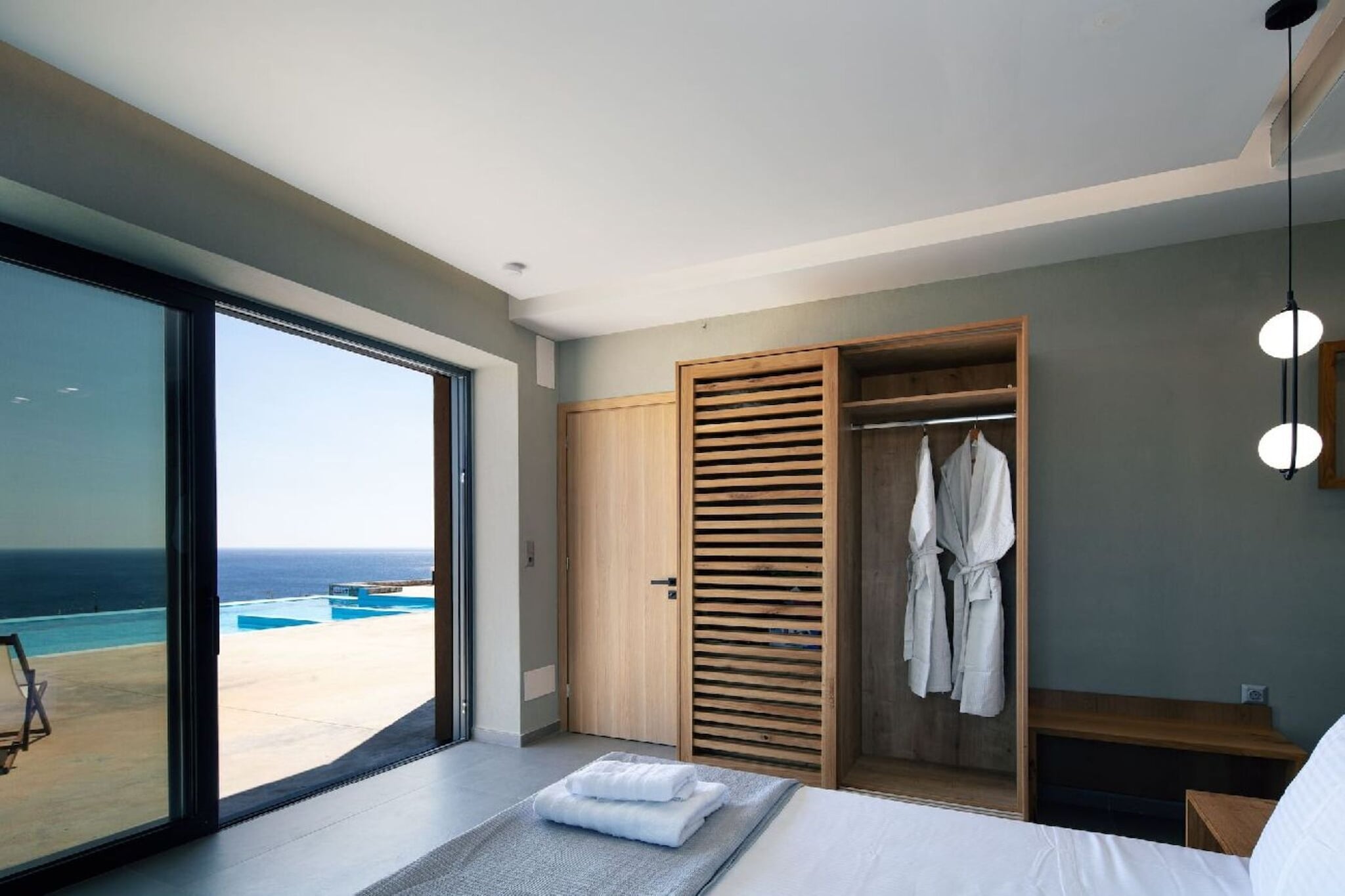 Prasonisi Villa I - Chambre