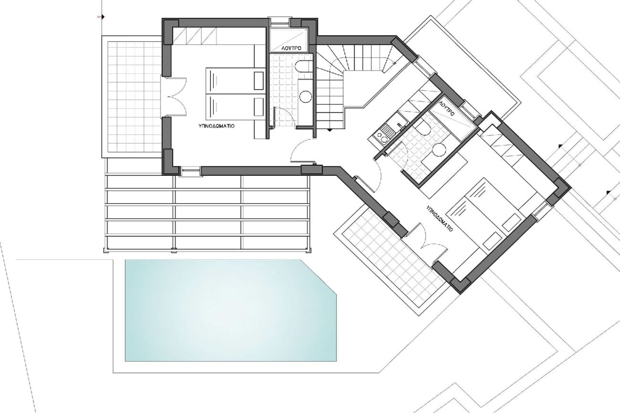 Maroulas - Villa - Plattegrond