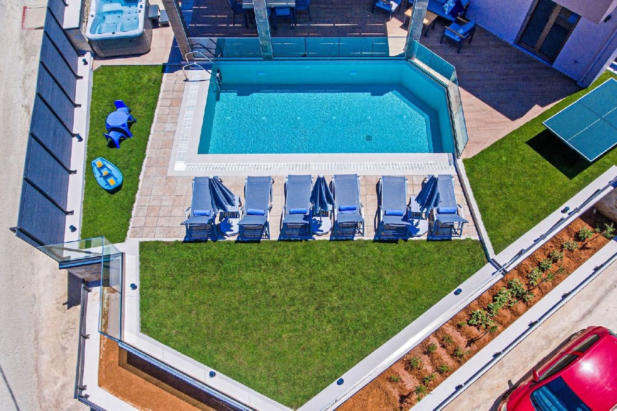 Maroulas - Villa - Zwembad
