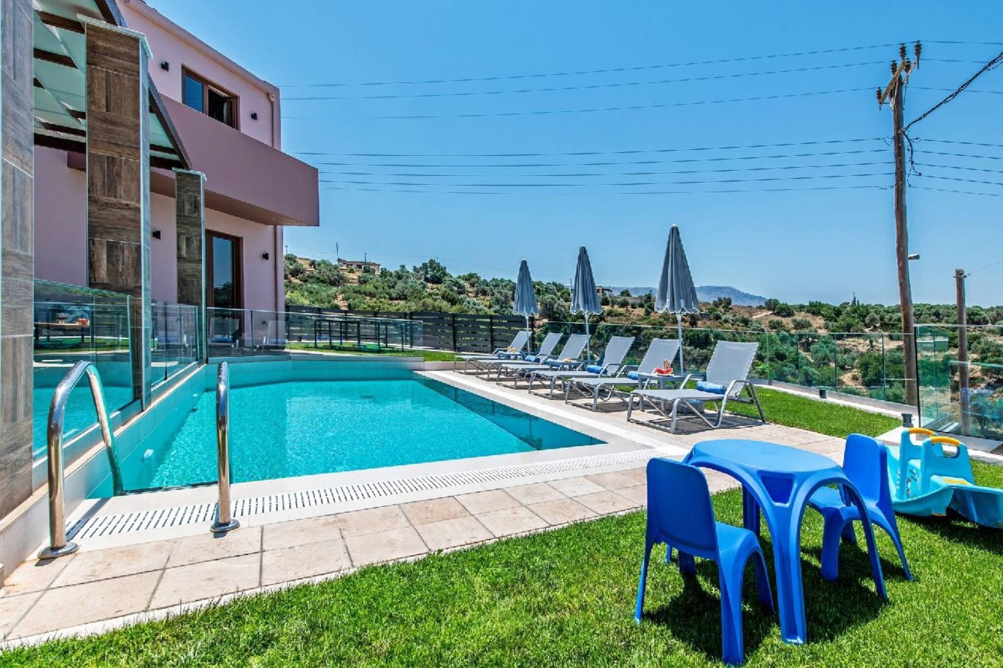 Maroulas - Villa - Zwembad