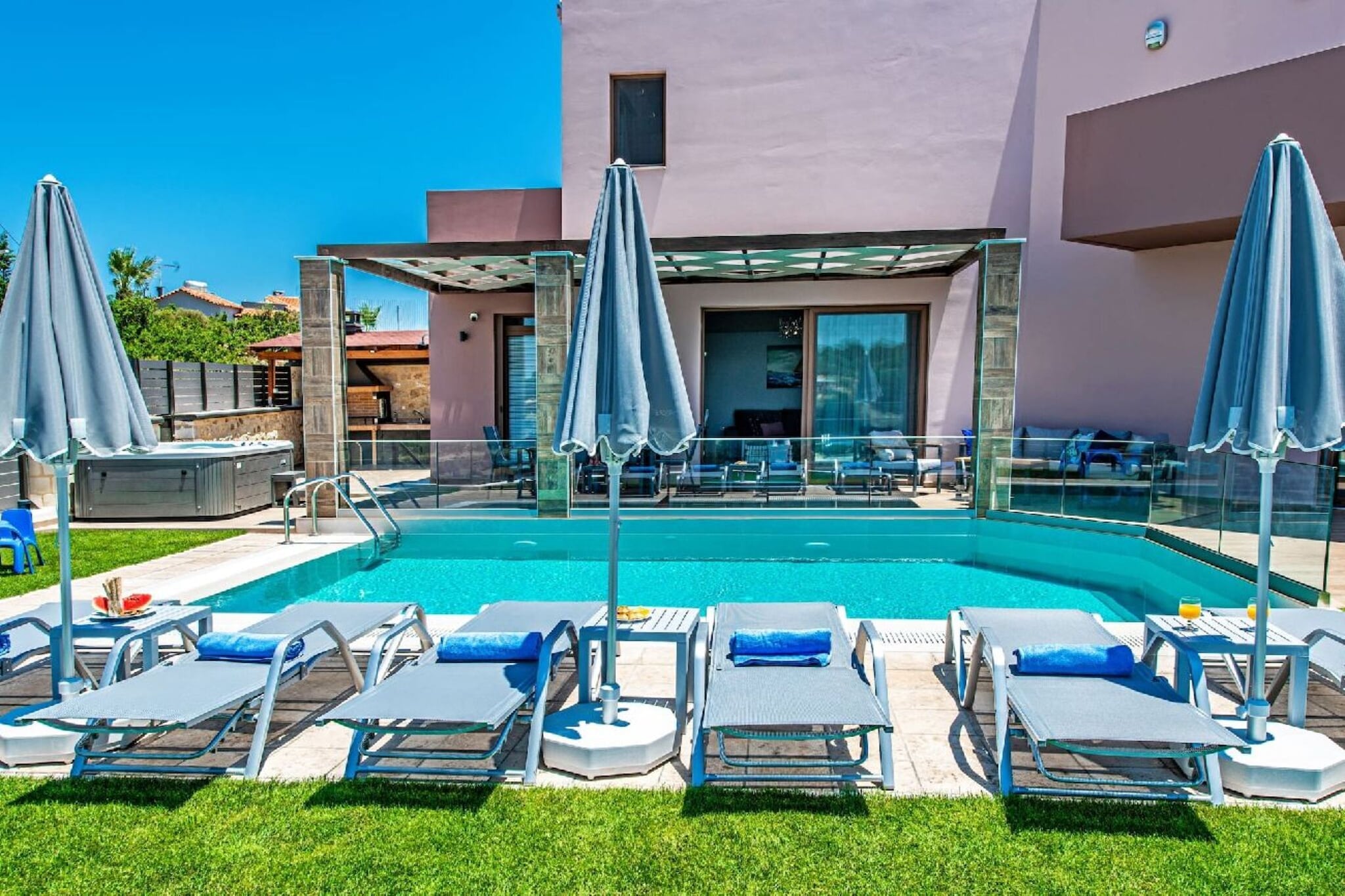 Maroulas - Villa - Zwembad
