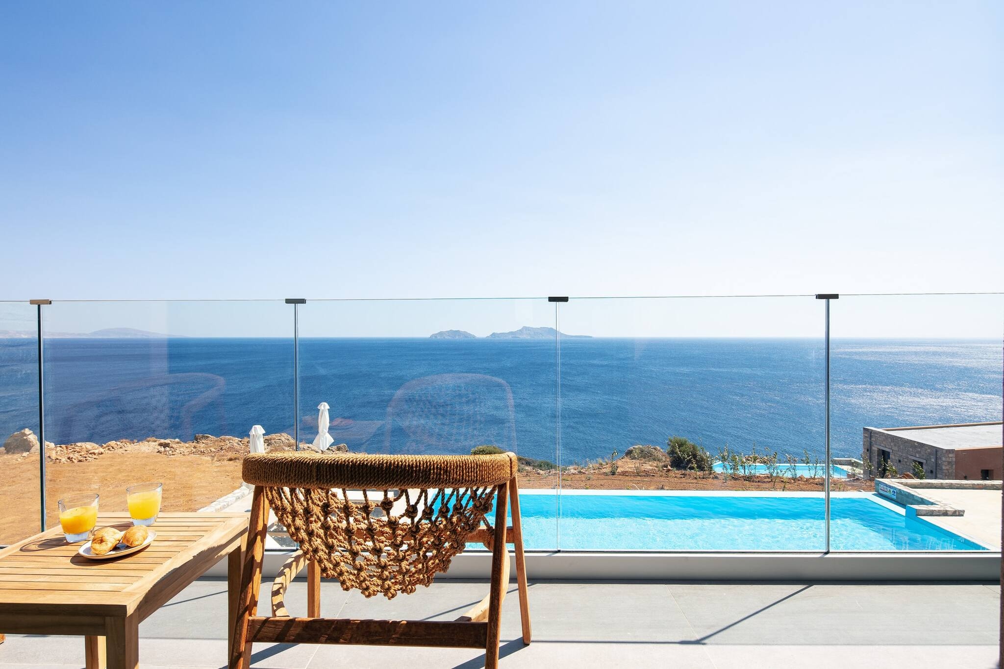 Prasonisi Diplo - Terrace balcony