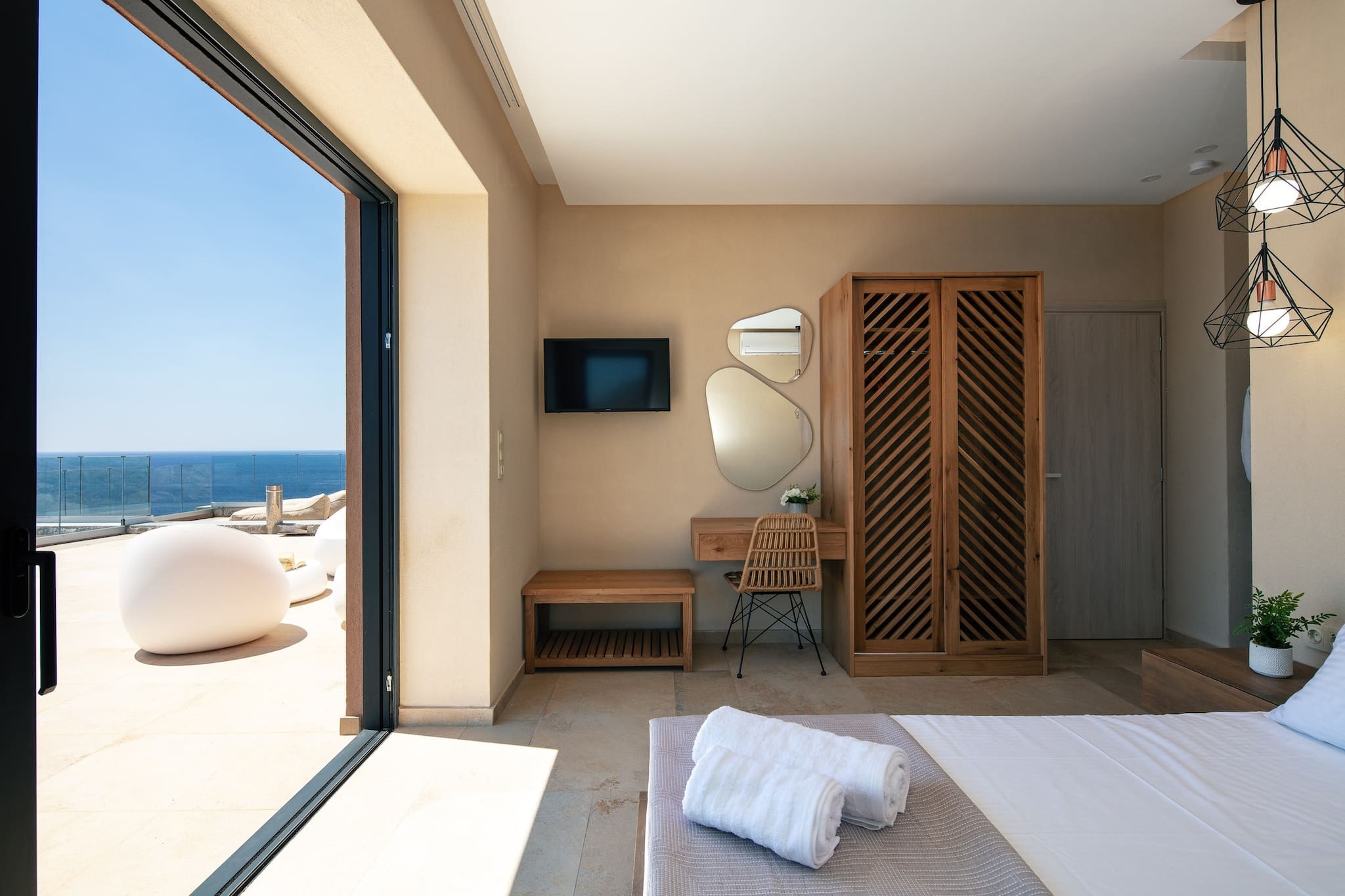 Prasonisi Diplo - Bedroom