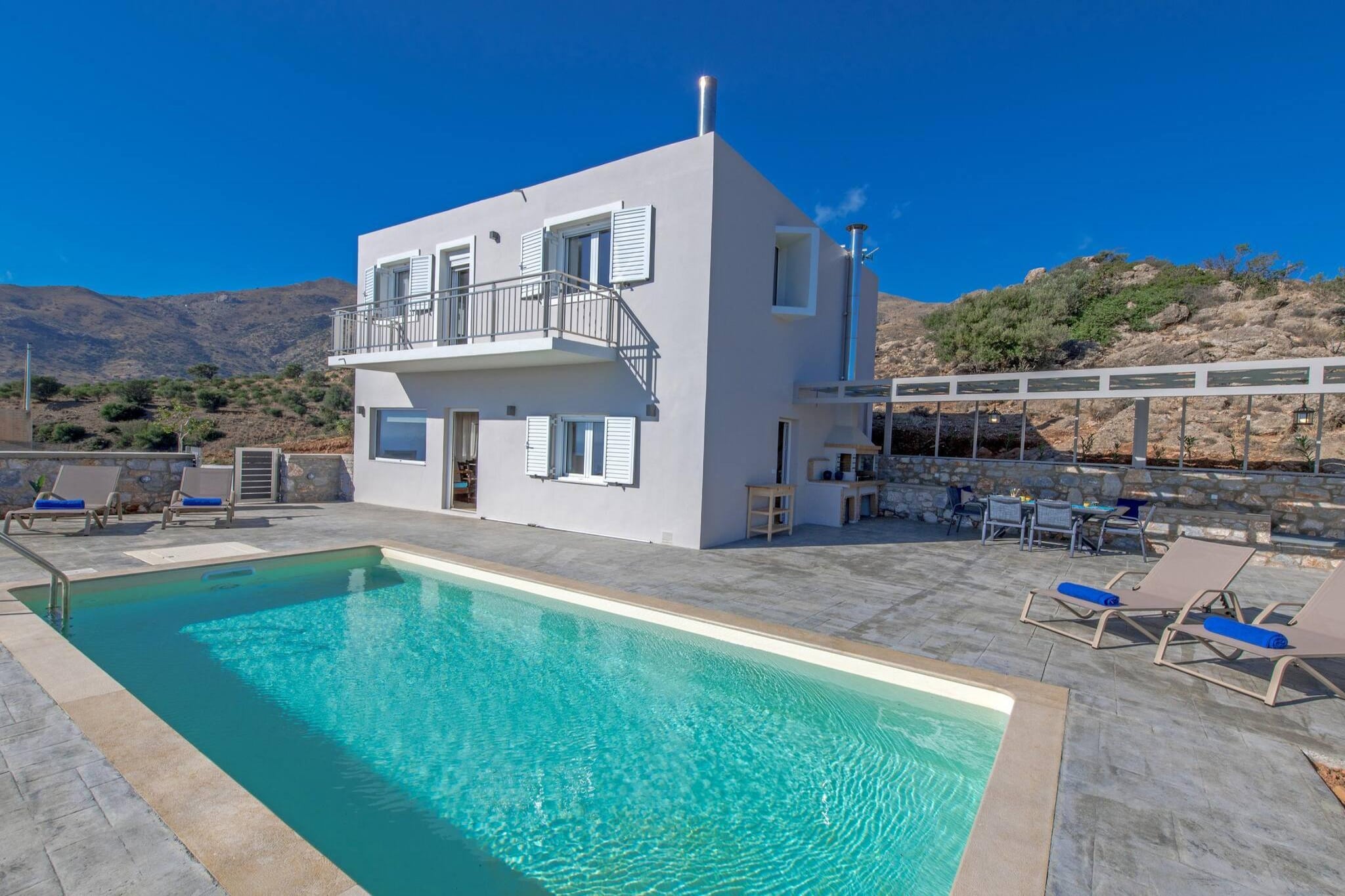 Agia Galini - Villa - Schwimmbad
