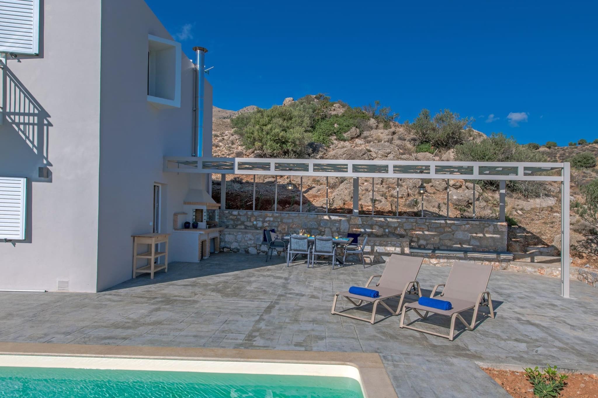 Agia Galini - Villa - Terrasse/Balkon