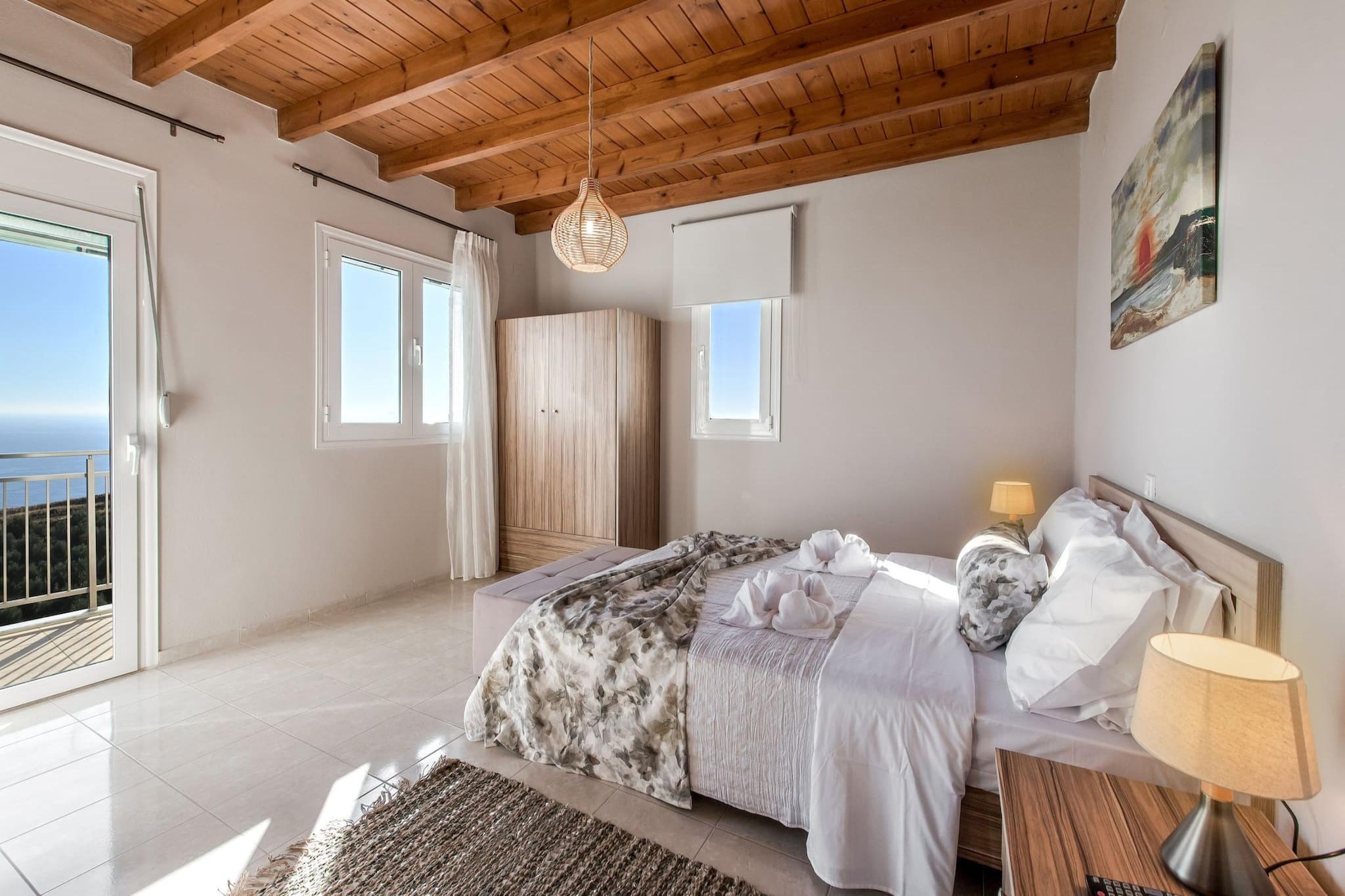 Agia Galini - Villa - Schlafzimmer