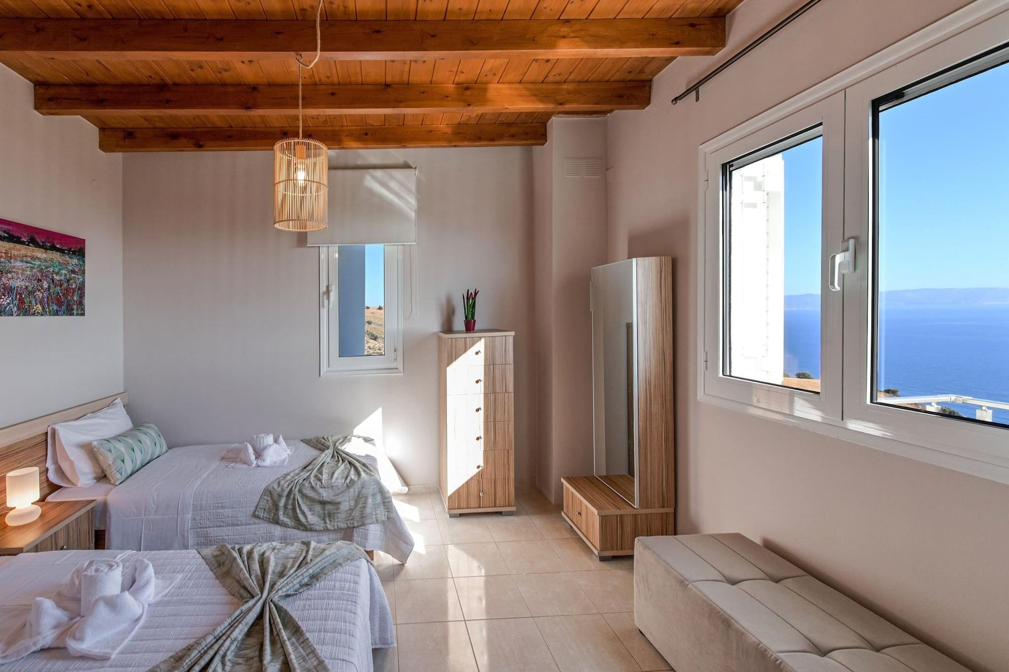 Agia Galini - Villa - Schlafzimmer