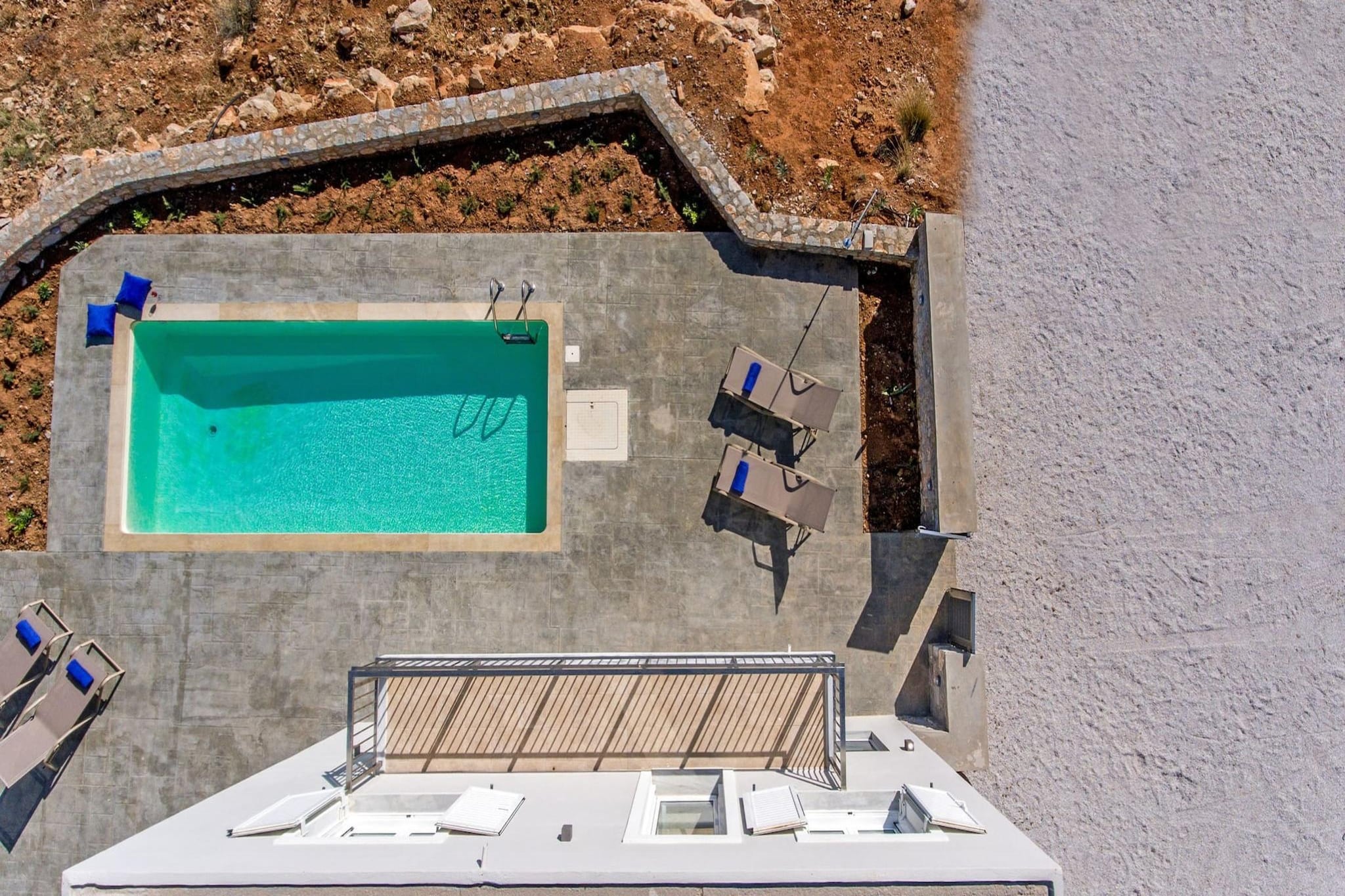 Agia Galini - Villa - Schwimmbad
