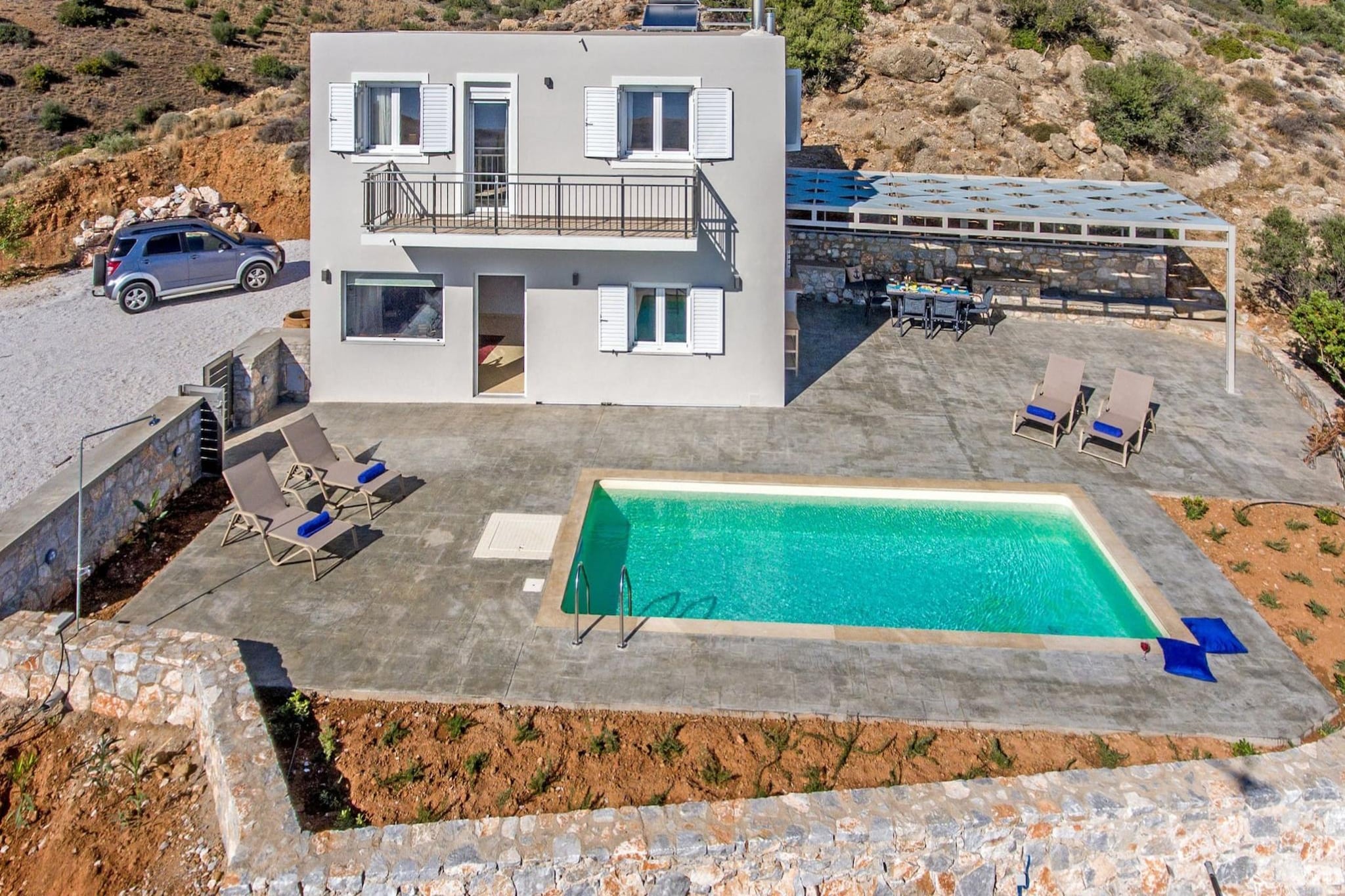 Agia Galini - Villa - Schwimmbad