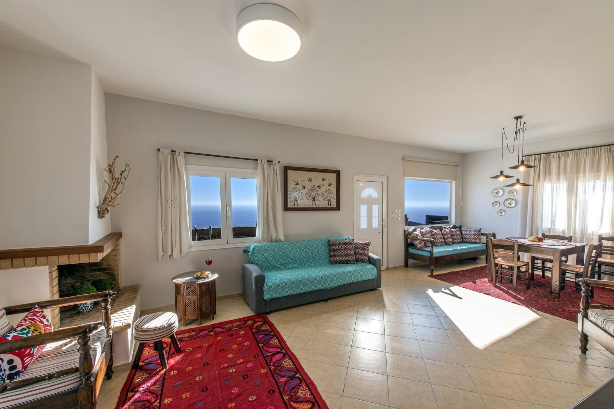 Agia Galini - Villa - Wohnzimmer