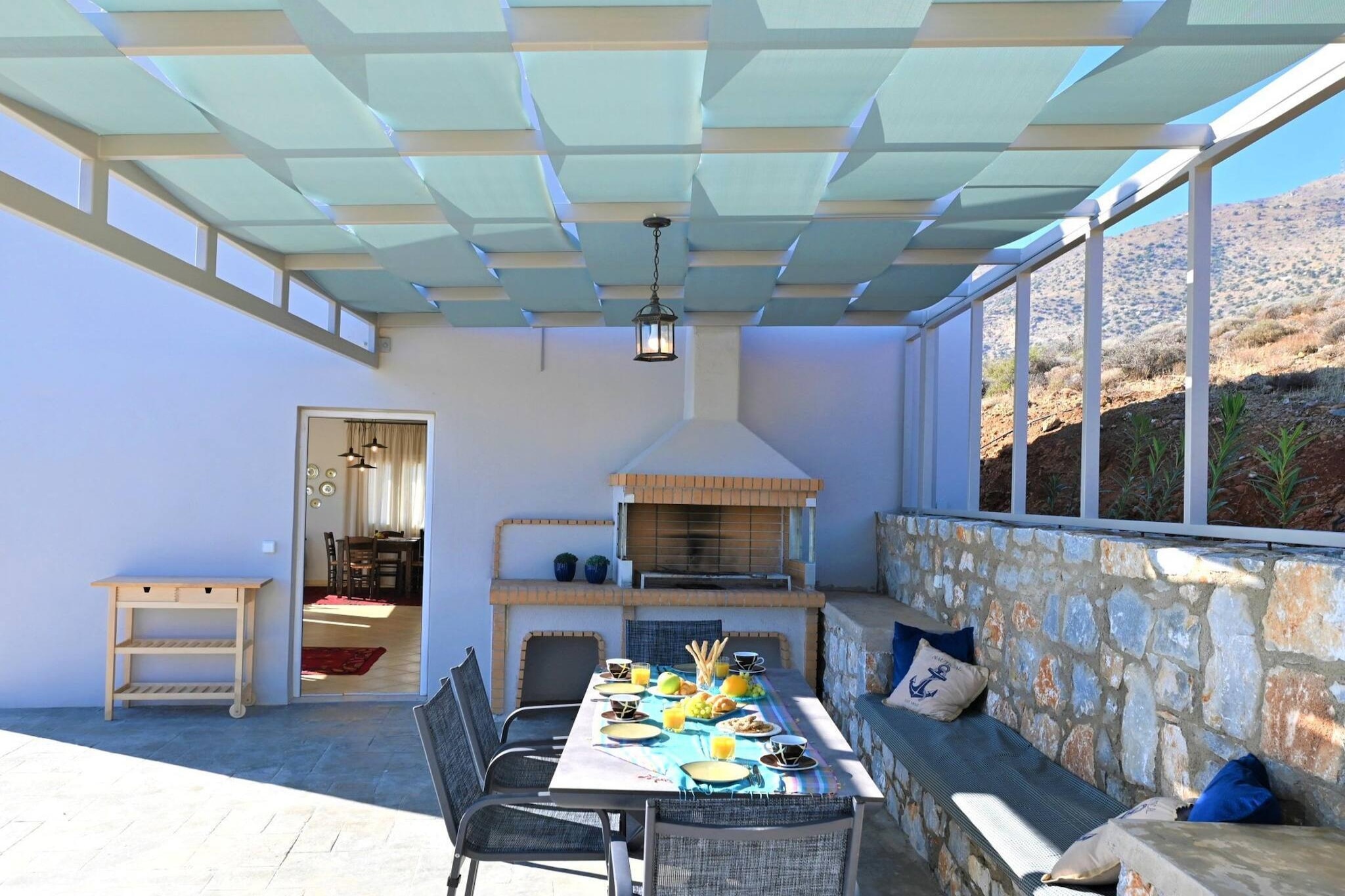 Agia Galini - Villa - Terrasse/Balkon