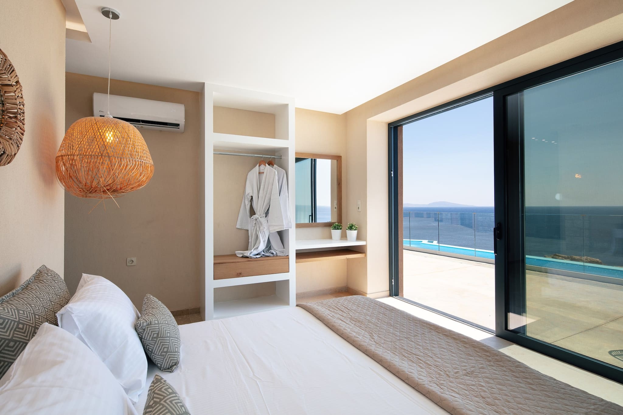 Prasonisi Villa 2 - Bedroom