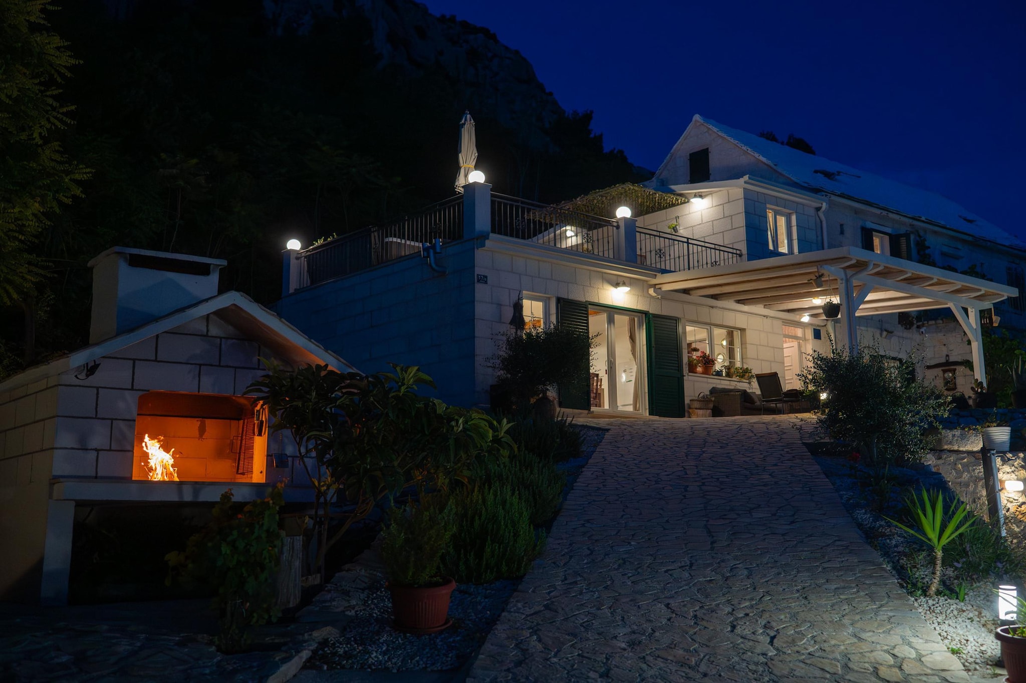 Villa Ole - Außenbereich Sommer