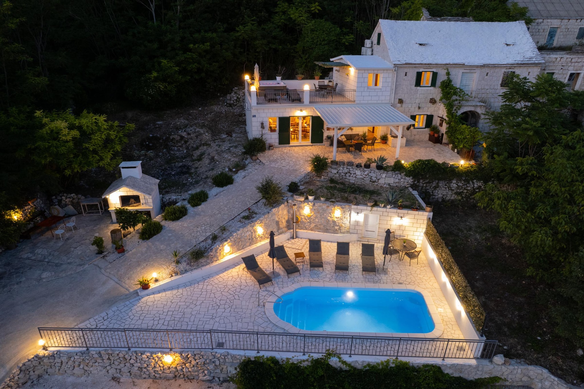 Villa Ole - Außenbereich Sommer