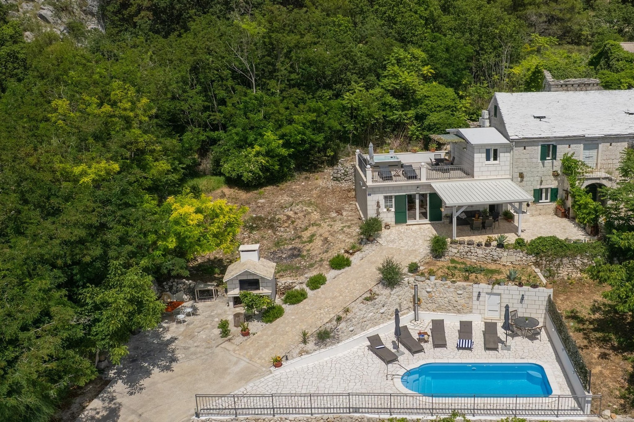 Villa Ole - Außenbereich Sommer