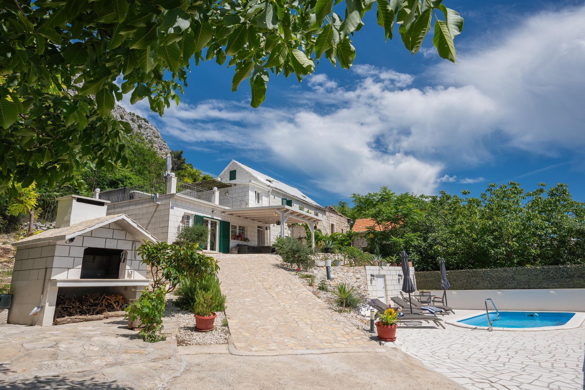 Villa Ole - Außenbereich Sommer